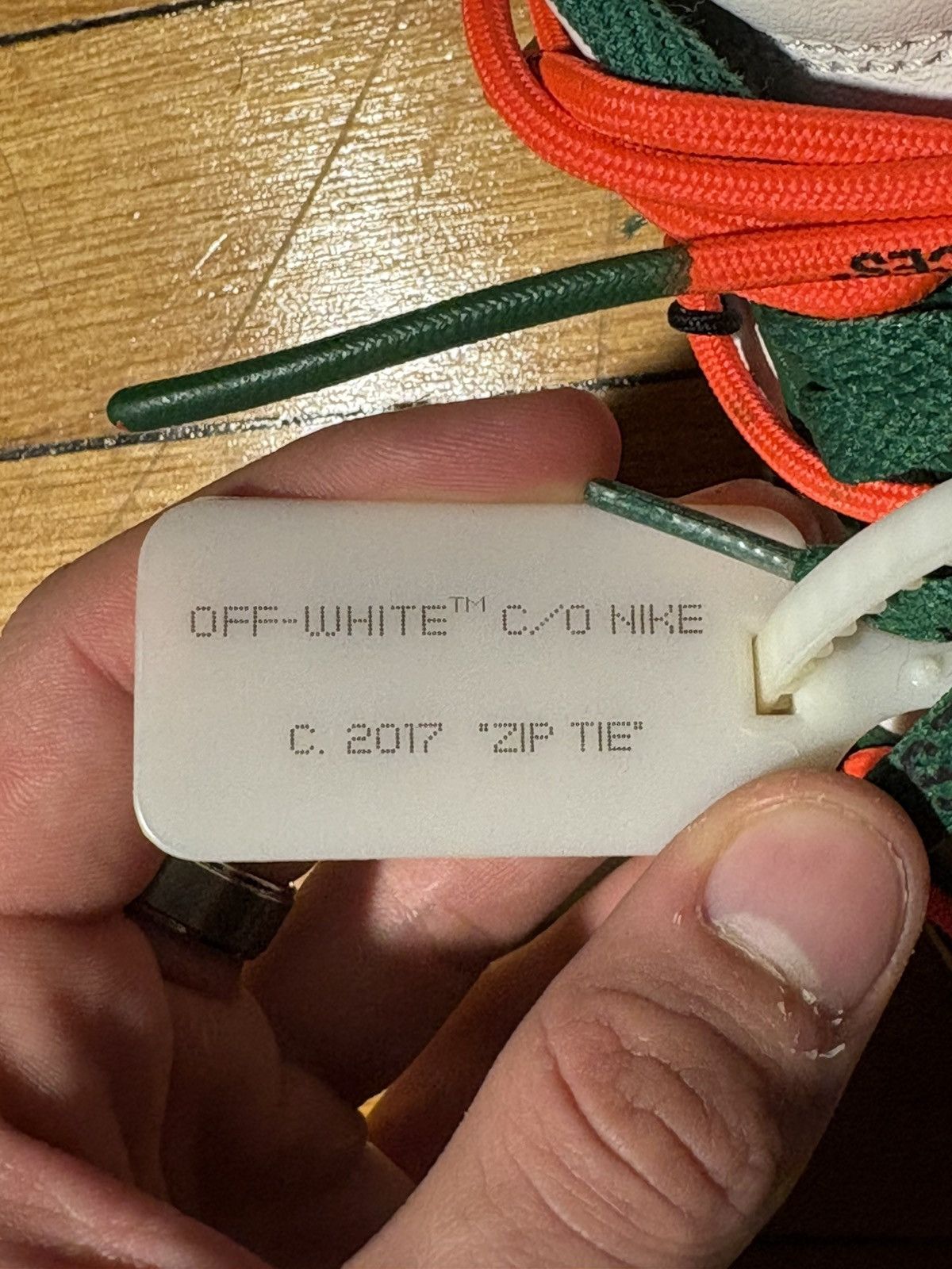 Nike × Off-White Off White Dunk Low “Pine Green” Size US 7 / EU 40 - 15 Thumbnail