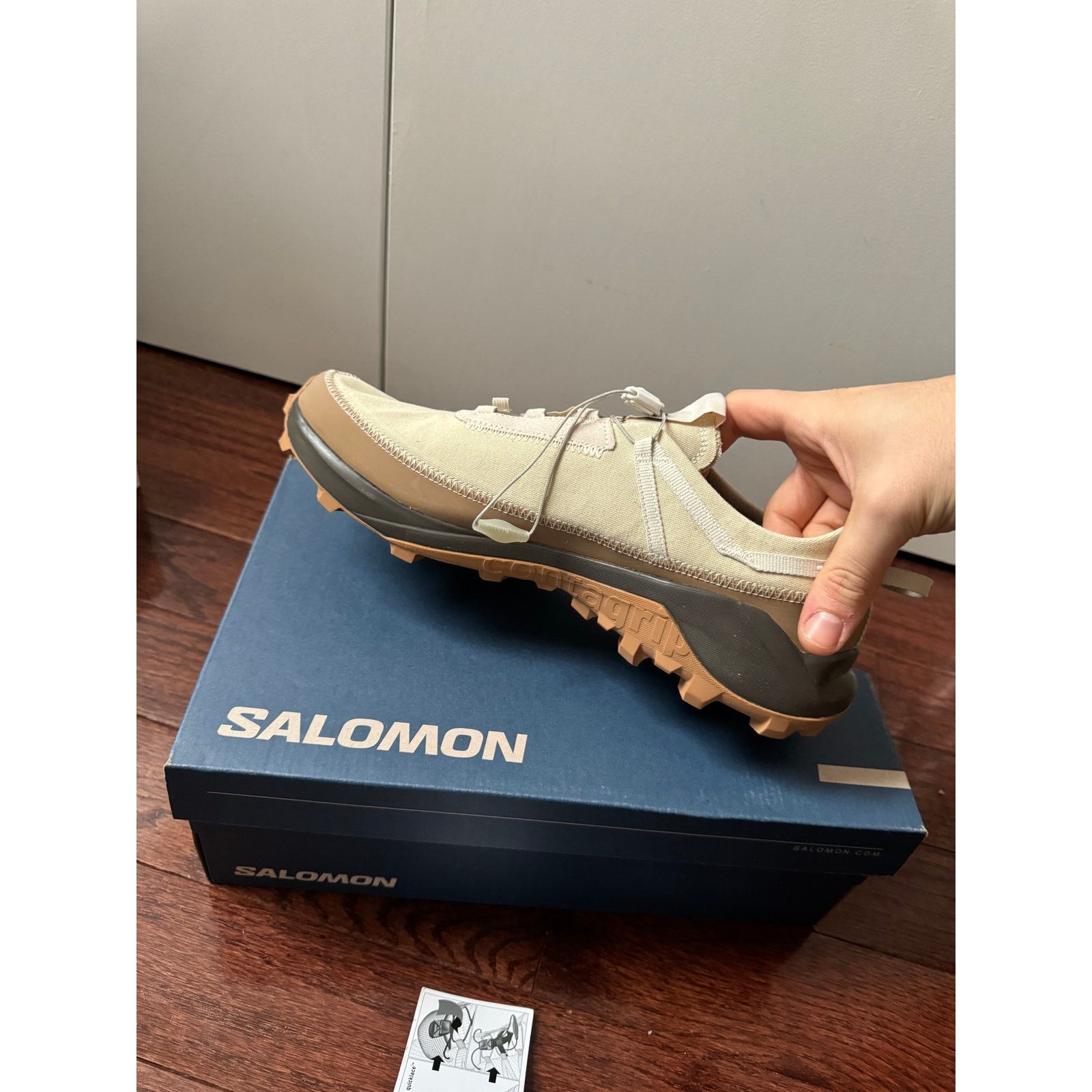 Salomon Cross Pro RANRA Turtledove Size US 12 / EU 45 - 3 Thumbnail