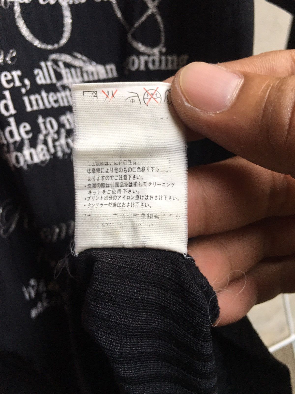 Japanese Brand Y2K Zigue plus poem Size US L / EU 52-54 / 3 - 5 Thumbnail
