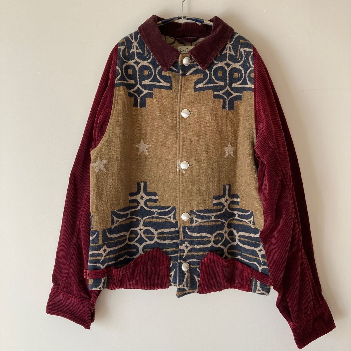 Pre-owned Kapital Capital Ainu Chimayo Jacket In Multicolor