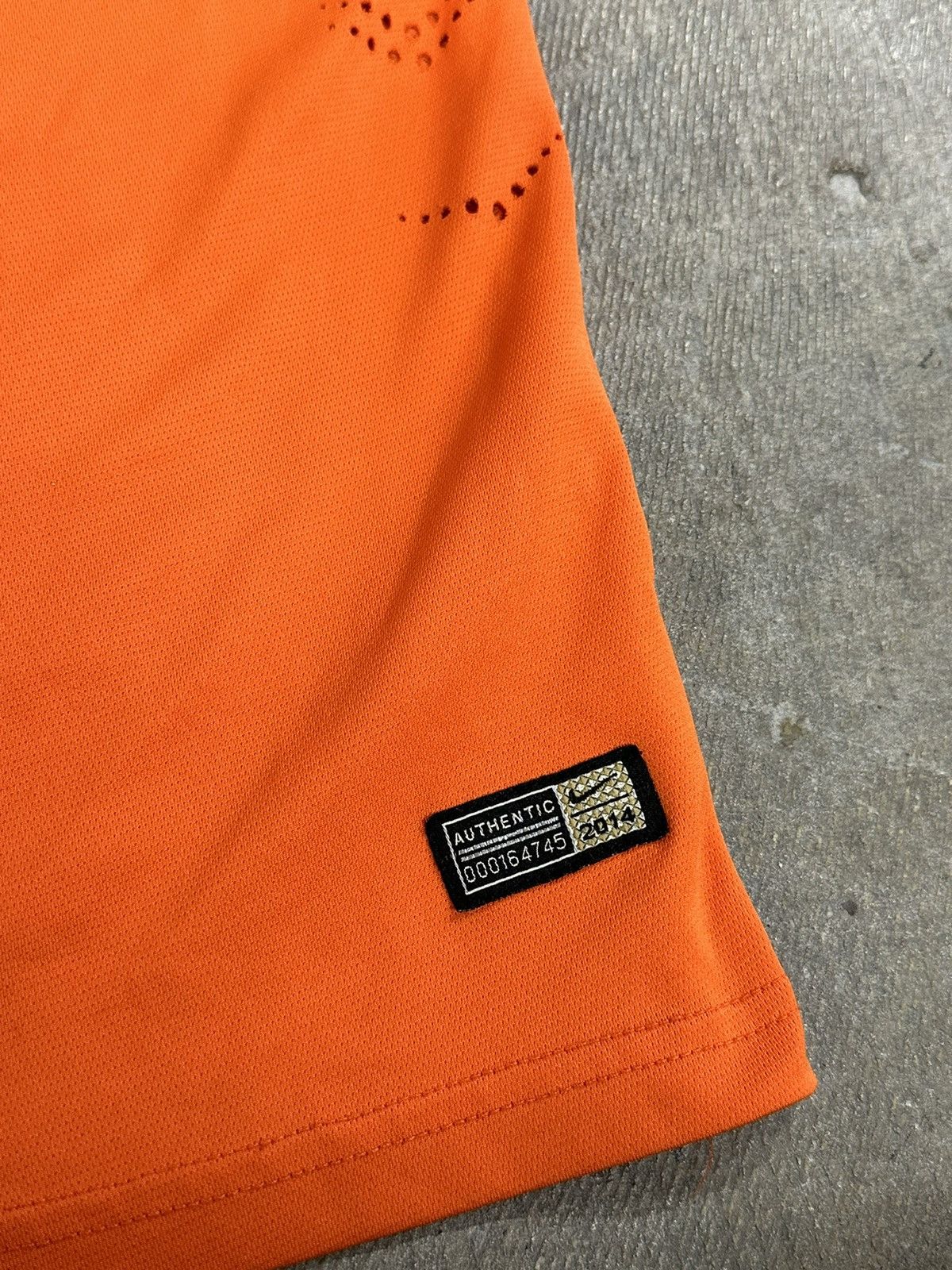 Nike × Vintage 2014 Nike Netherlands Soccer Jersey Kit Maglia Home Size S / US 4 / IT 40 - 6 Thumbnail