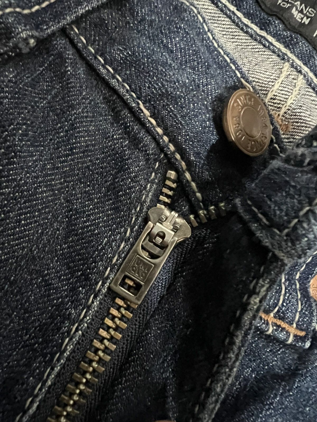 If Six Was Nine × Uniqlo 🌈2000s UNIQLO JEANS FOR MEN BOOTCUT WASHED Size US 30 / EU 46 - 12 Thumbnail