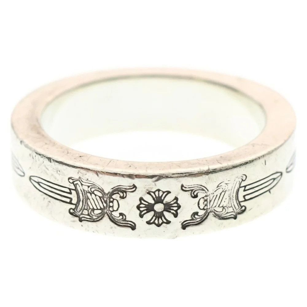 Chrome Hearts 9.5 OFFER OK! CHROME HEARTS 6mm SPACER DAGGER RING SILVER Size ONE SIZE - 1 Thumbnail