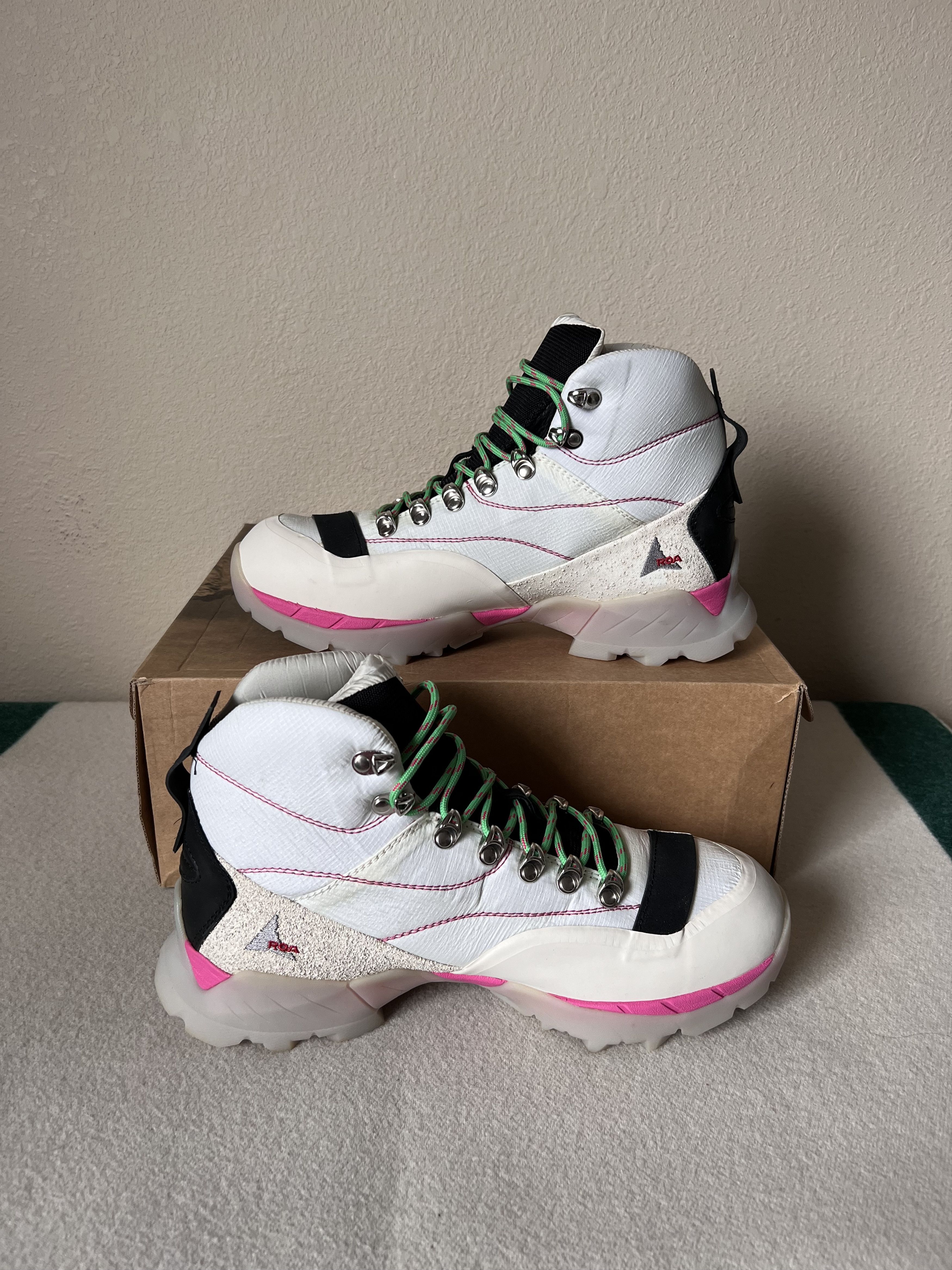 ROA ROA Andreas Strap Boots in Milk Pink Size US 8 / EU 41 - 3 Thumbnail