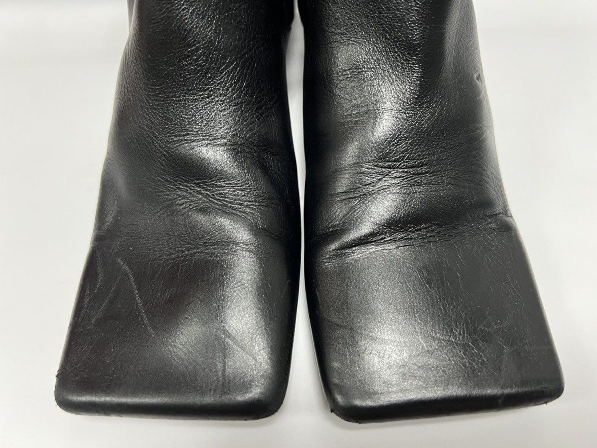 Balenciaga Balenciaga - Square Toe Leather Ankle Boots Size US 8 / IT 38 - 11 Thumbnail