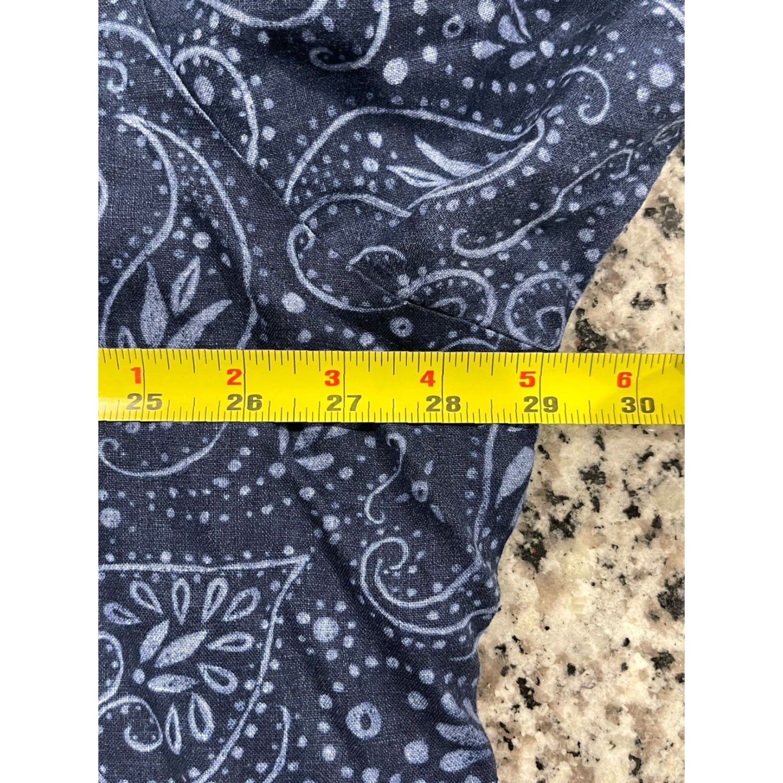 Polo Ralph Lauren Polo Ralph Lauren Button-Up Shirt Mens XXL Blue Floral Linen Short Sleeve Size US XXL / EU 58 / 5 - 3 Thumbnail