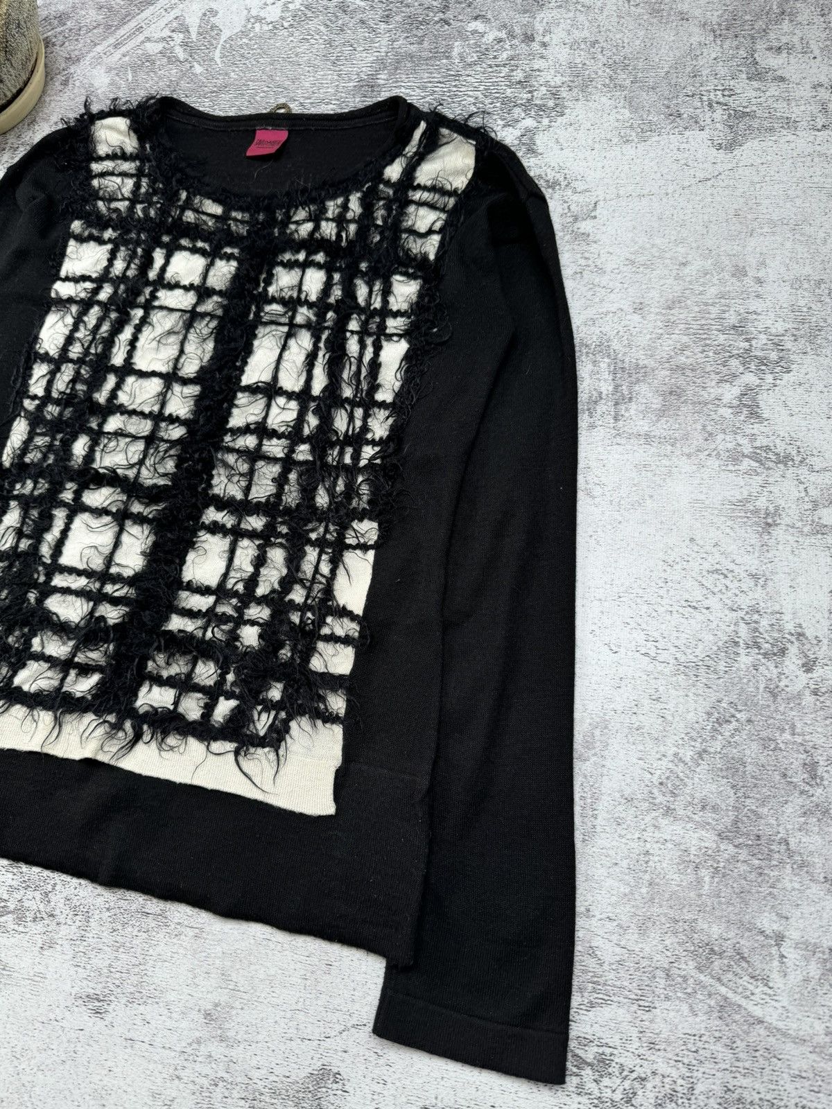 Designer Vintage Distressed Y2K Save The Queen ! Luxury Sweater Size S / US 4 / IT 40 - 6 Thumbnail