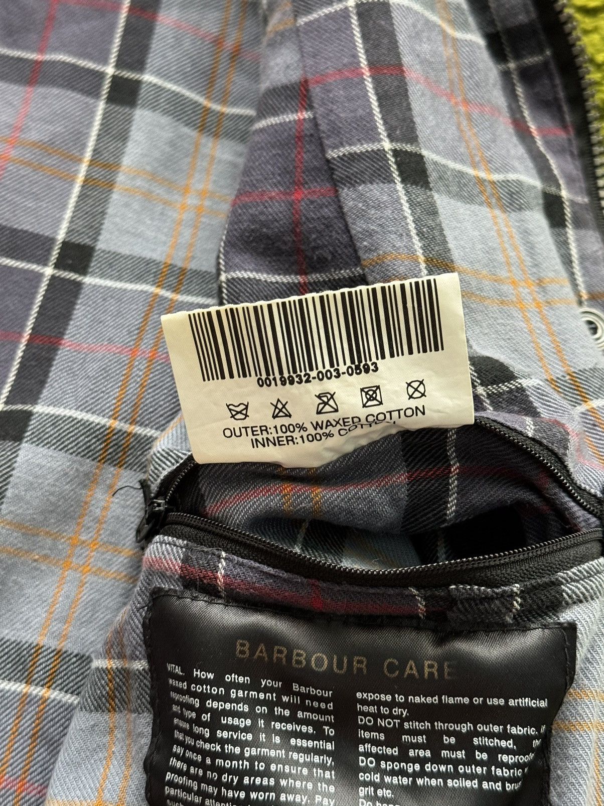 Barbour × Designer Barbour waxed belted jacket Size M / US 6-8 / IT 42-44 - 12 Thumbnail