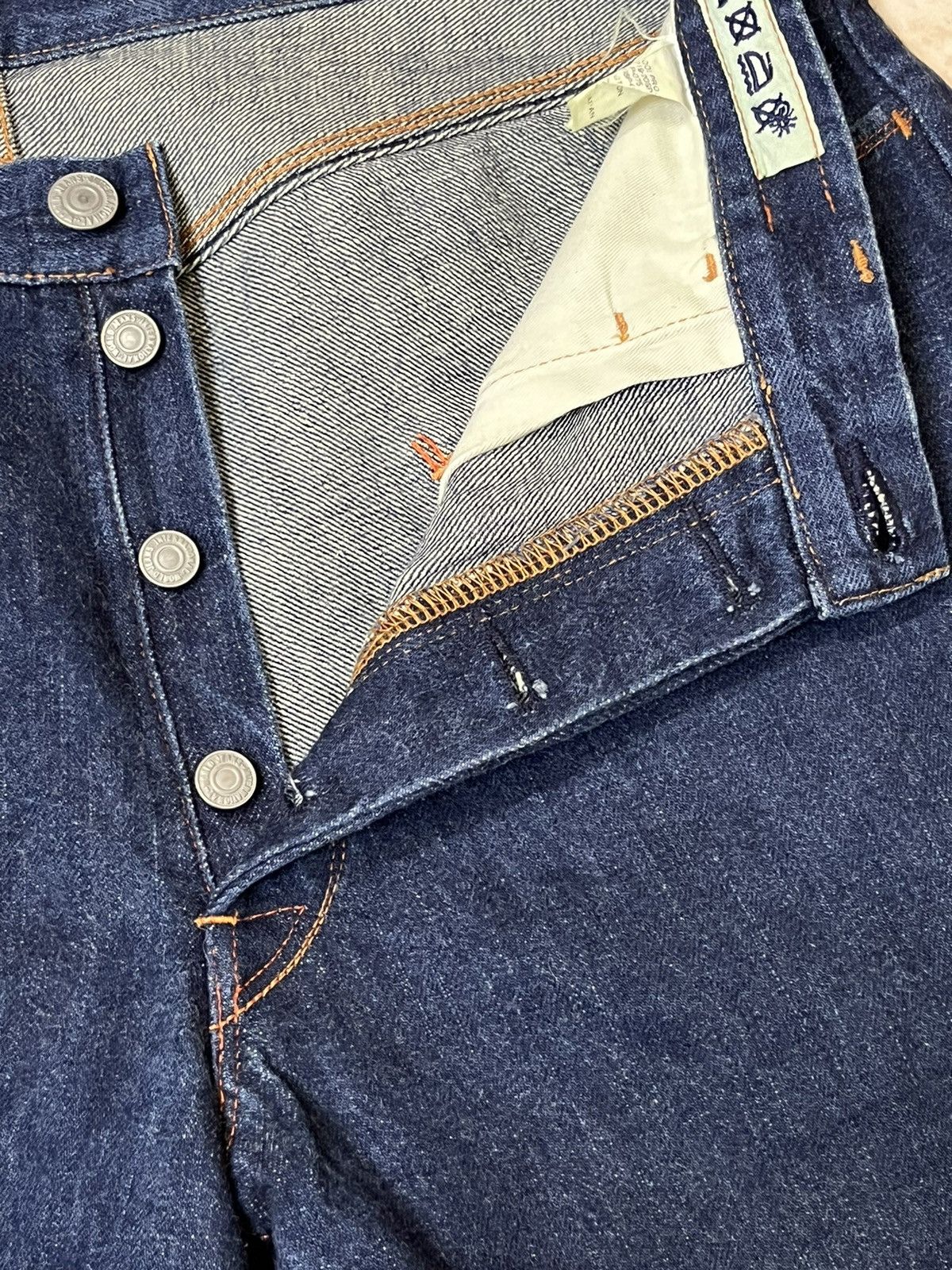 Japanese Brand NICE🔥KATOTOOL PROJECT BY HIROSHI KATO SELVEDGE SHORT JEANS Size US 32 / EU 48 - 10 Thumbnail