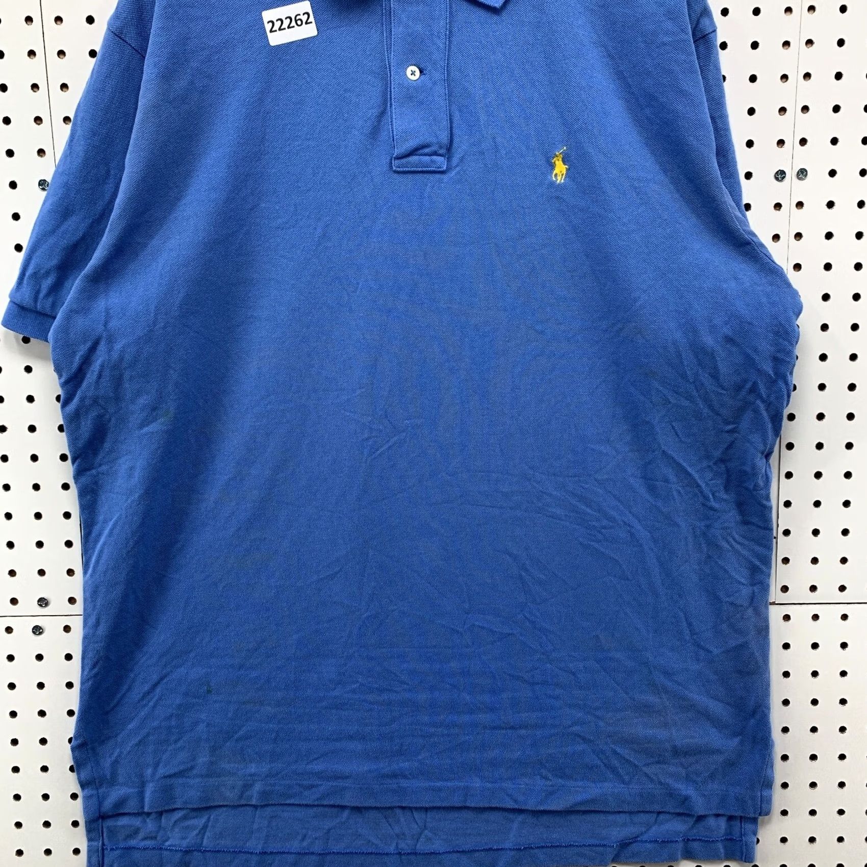 Ralph Lauren Ralph Lauren Shirt Mens XL Blue Polo Yellow Pony 25x31 Casual Collared Size US XL / EU 56 / 4 - 6 Thumbnail