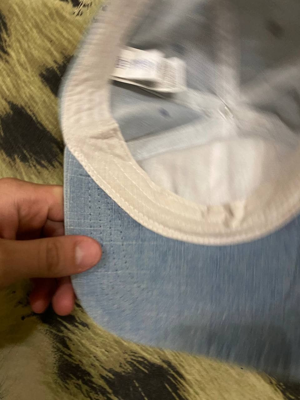 Gap × Vintage Vintage Baby GAP Denim Baseball Cap - Acid Wash Jean Hat Size ONE SIZE - 10 Thumbnail