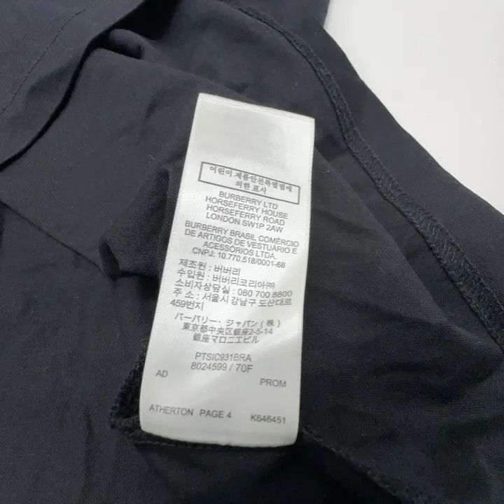 Burberry Burberry Burberry Black Long Sleeve Logo T-Shirt-2507 Size US L / EU 52-54 / 3 - 6 Thumbnail