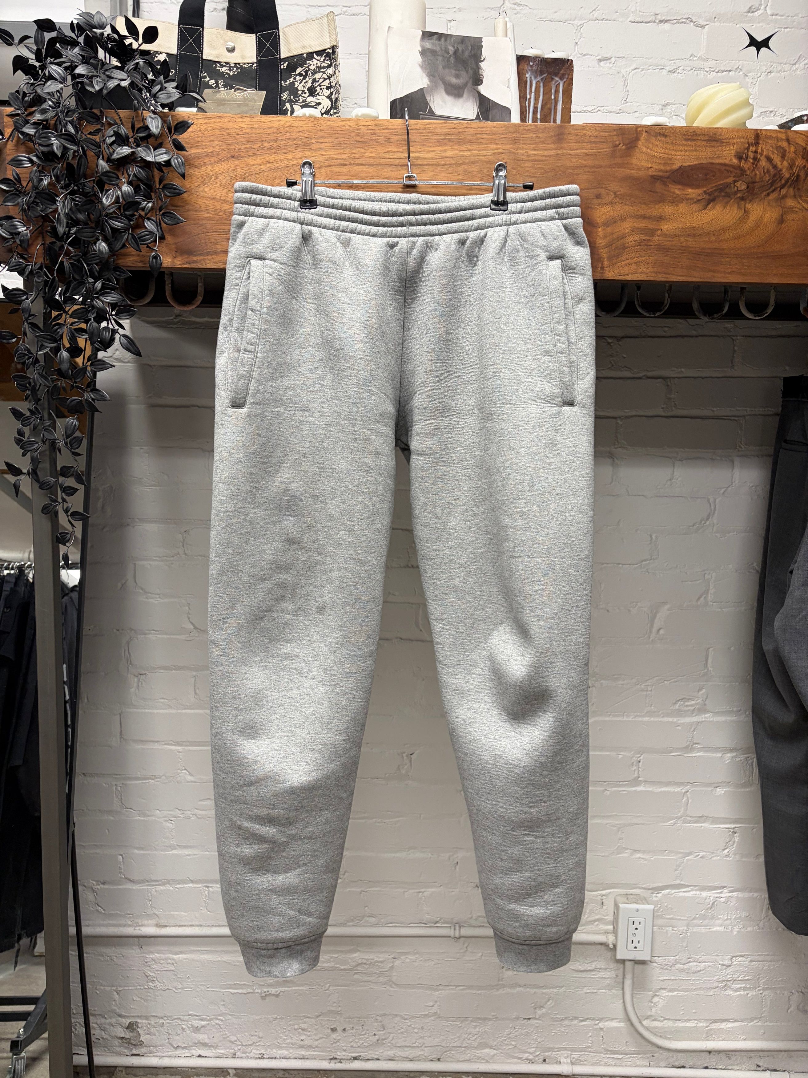 Balenciaga 2023 Balenciaga Grey Drawstring Sweatpants Size US 31 - 1 Thumbnail