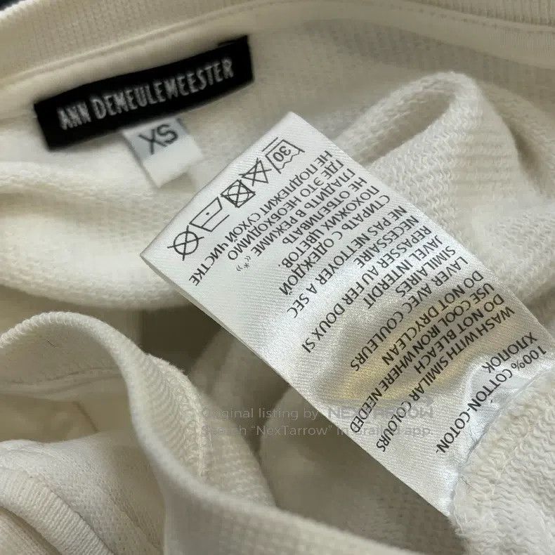 Ann Demeulemeester Ann Demeulemeester Size xs double shoulder sweatshirt Size S / US 4 / IT 40 - 5 Thumbnail