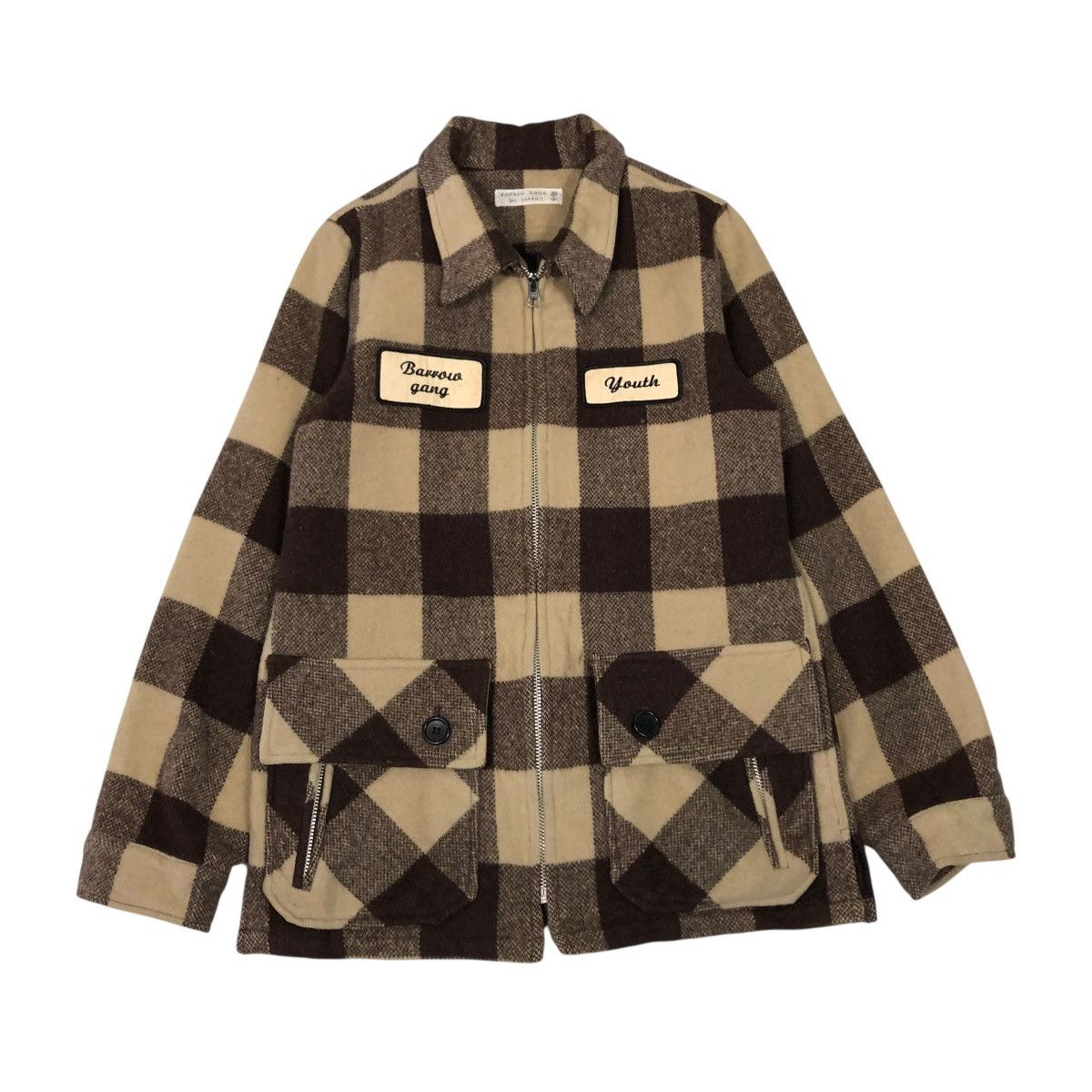 Vintage 🔥VINTAGE CHORE WOOL WORK JACKET TARTAN YOUTH ISSEY MIYAKE Size US S / EU 44-46 / 1 - 1 Thumbnail