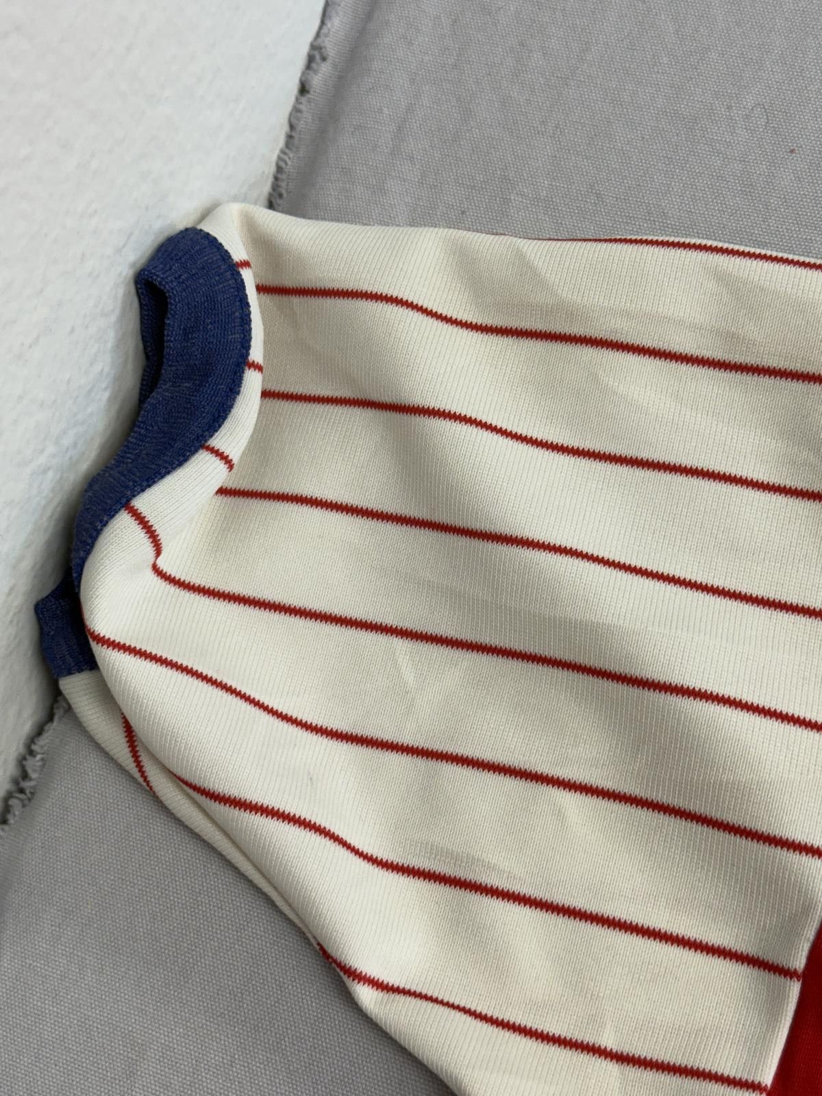 Maison Margiela Vintage 1970s Baseball Jersey Red Pin Stripe PAT #0 Mason -L Size US L / EU 52-54 / 3 - 5 Thumbnail