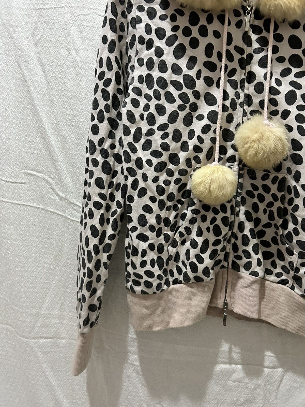 If Six Was Nine Fur Zip Up Hoodie Dosch Polkadot LGB Ifsixwasnine style Size US L / EU 52-54 / 3 - 3 Thumbnail