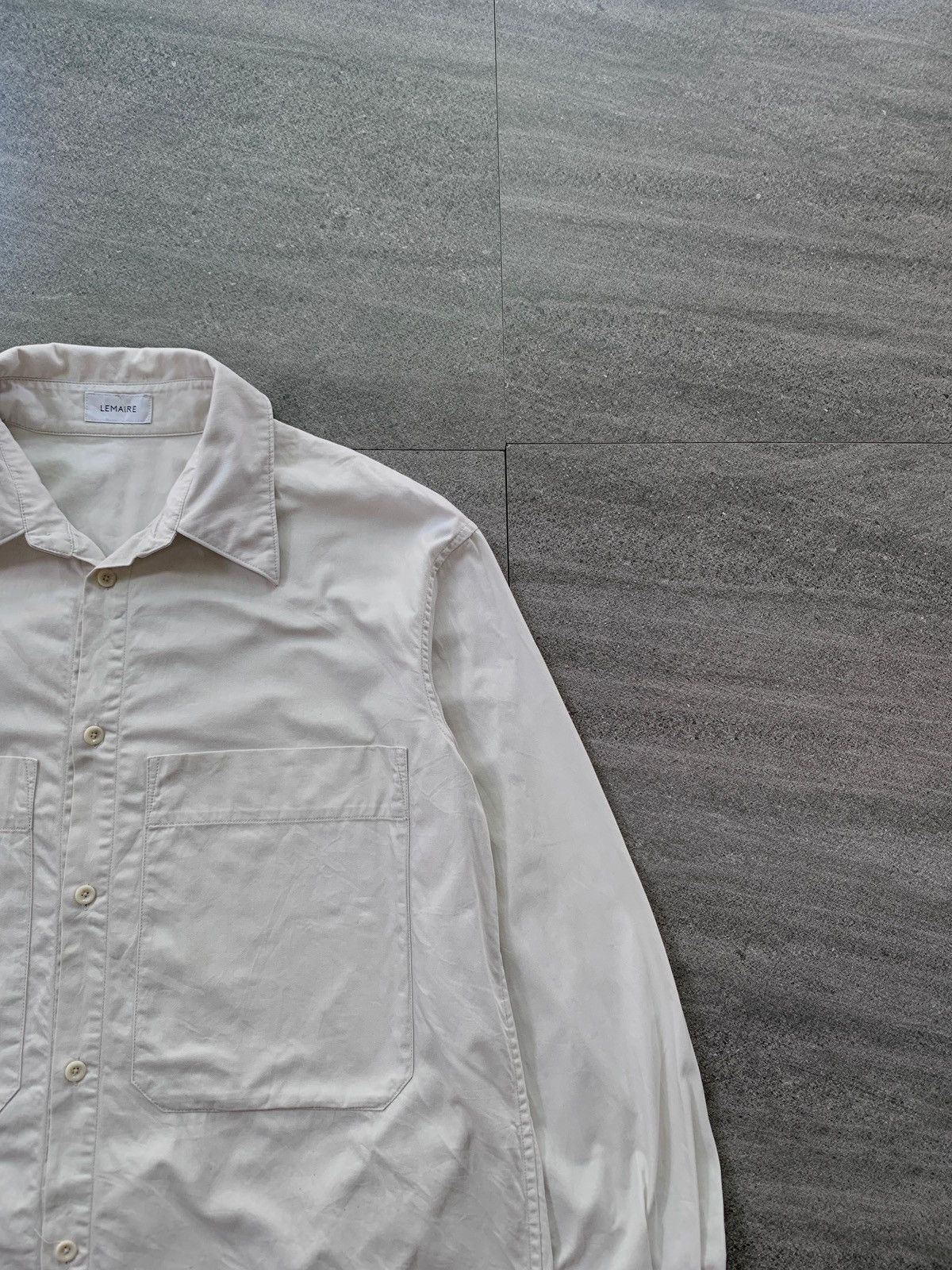 Lemaire FREE TAX! Big Pocket Cotton Ls Shirts Size US L / EU 52-54 / 3 - 2 Thumbnail