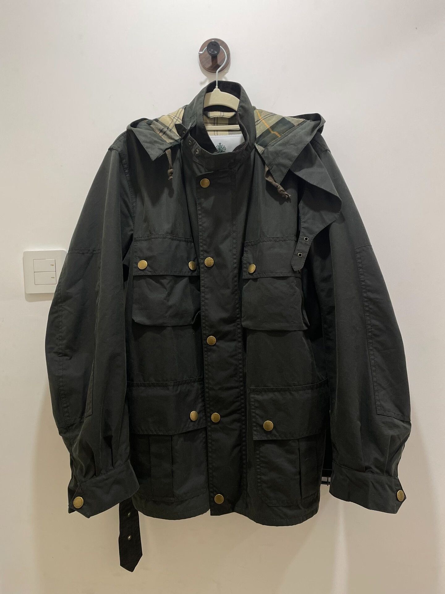 Barbour Barbour Ursula Wax Jacket in Sage Green Size L / US 10 / IT 46 - 1 Thumbnail