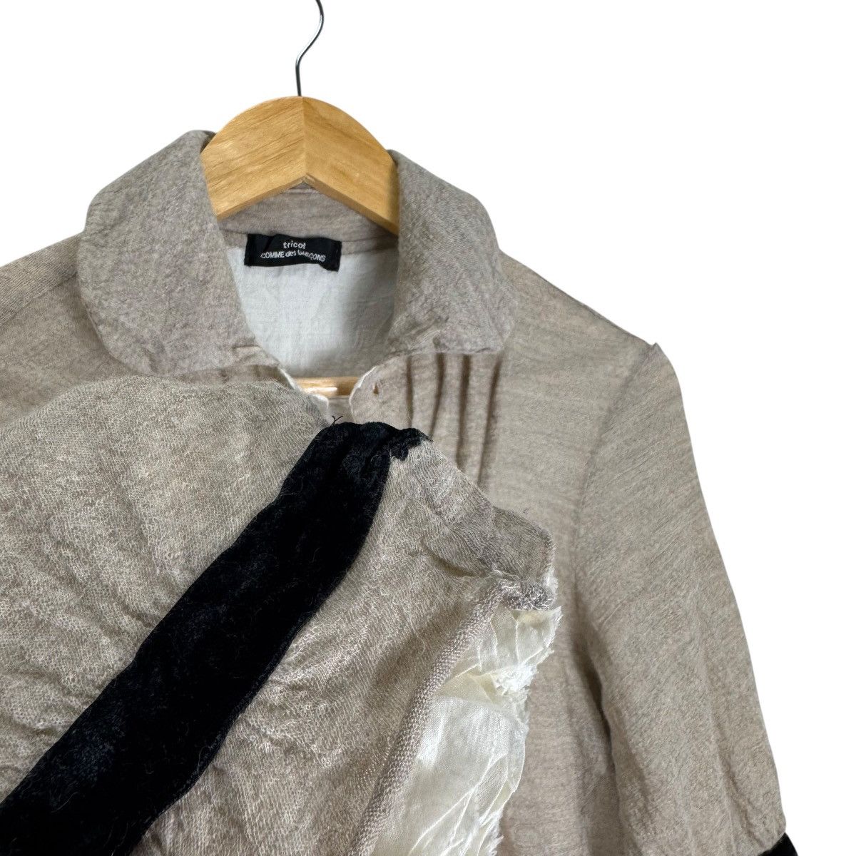 Comme des Garcons ☀️CDG TRICOT SS2007 BUTTON SHIRT Size S / US 4 / IT 40 - 11 Thumbnail