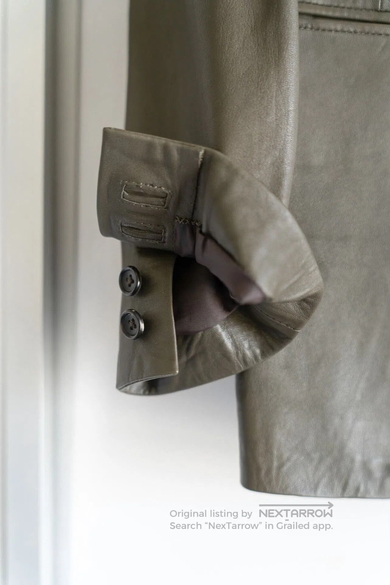 Yohji Yamamoto yohji yamamoto leather blazers jacket. Size US M / EU 48-50 / 2 - 6 Thumbnail