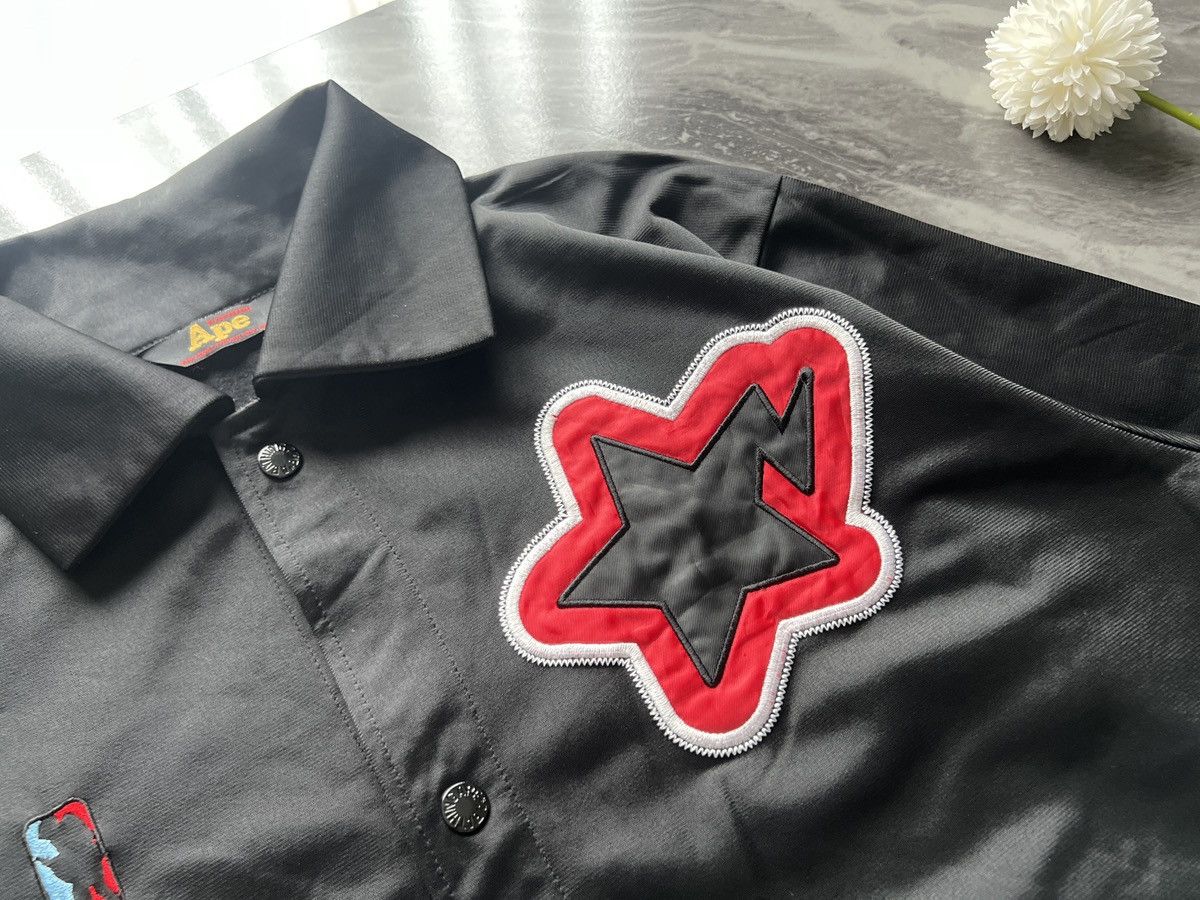 Designer × Japanese Brand A Bathing Ape : Shirt Button Ups Comfortable Fabric Size US L / EU 52-54 / 3 - 8 Thumbnail