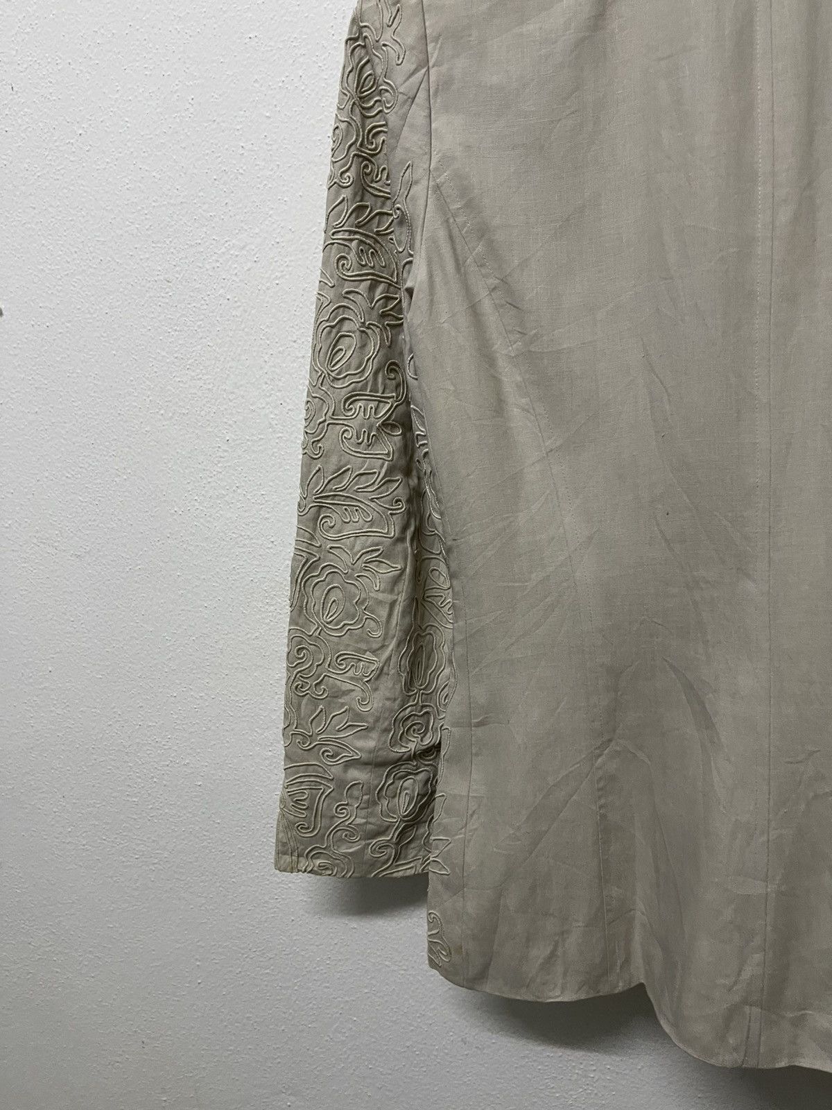 Jil Sander 1990s JIL SANDER EMBROIDERED FORMAL SUIT RARE DESIGN Size XS / US 0-2 / IT 36-38 - 13 Thumbnail
