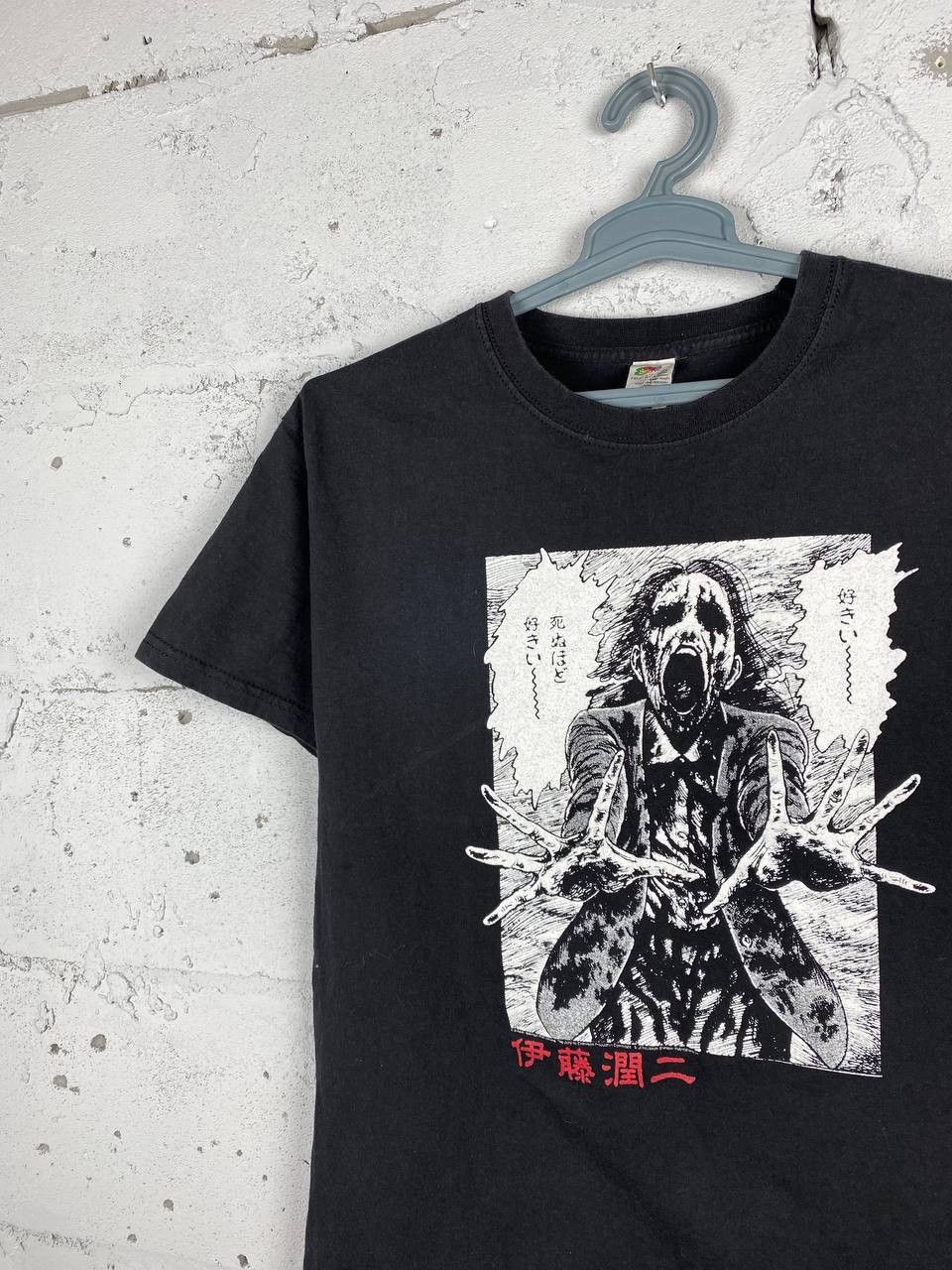 Anime × Japanese Brand Junji Ito Tomei Manga Horror Tshirt Anime Size US M / EU 48-50 / 2 - 3 Thumbnail