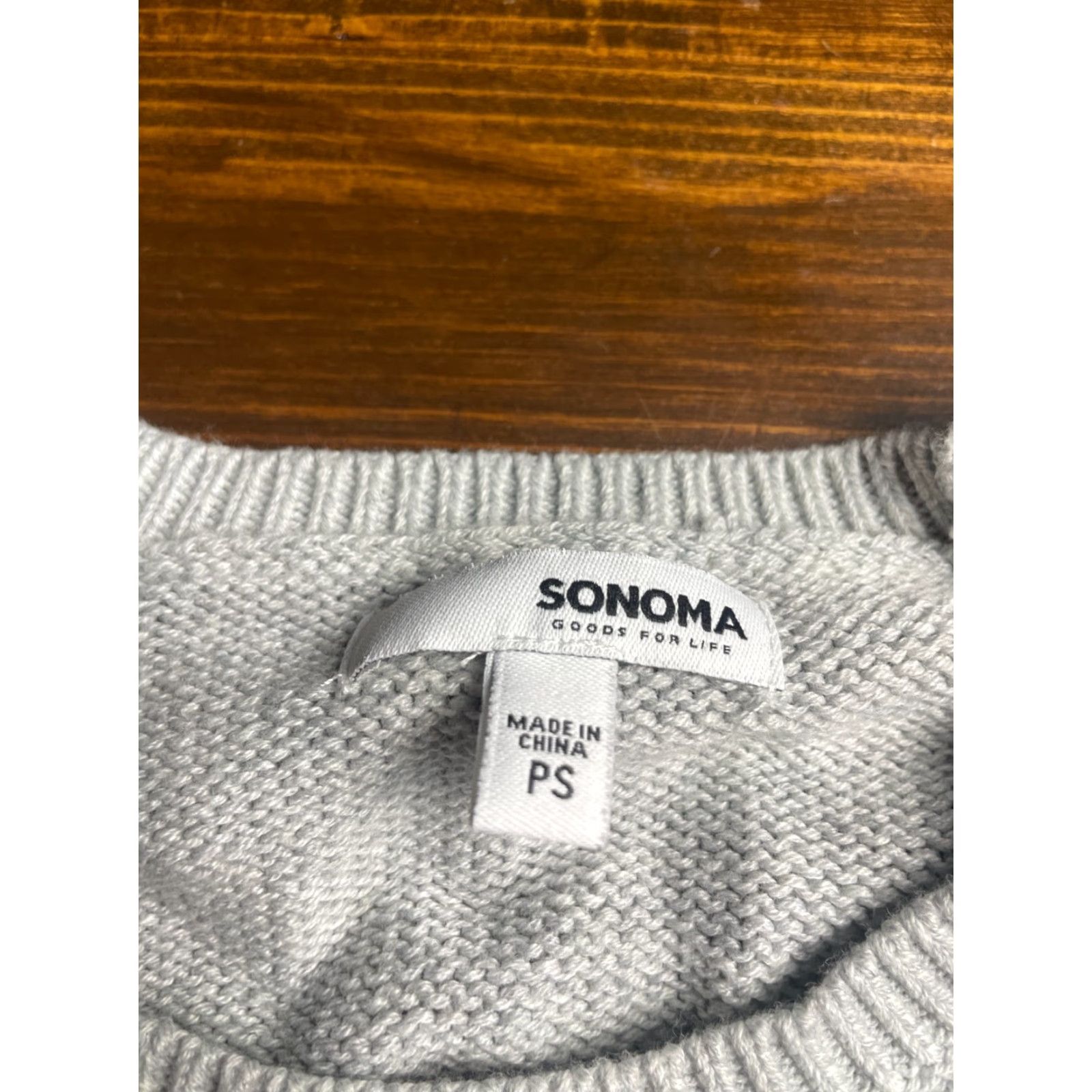 J. Jill J. Jill Sweater Shirt Women Size M Petite Gray V-Neck Long Sleeve Pullover Knit 100% Cotton Raglan Sleeve Vintage: No Size M / US 6-8 / IT 42-44 - 5 Thumbnail