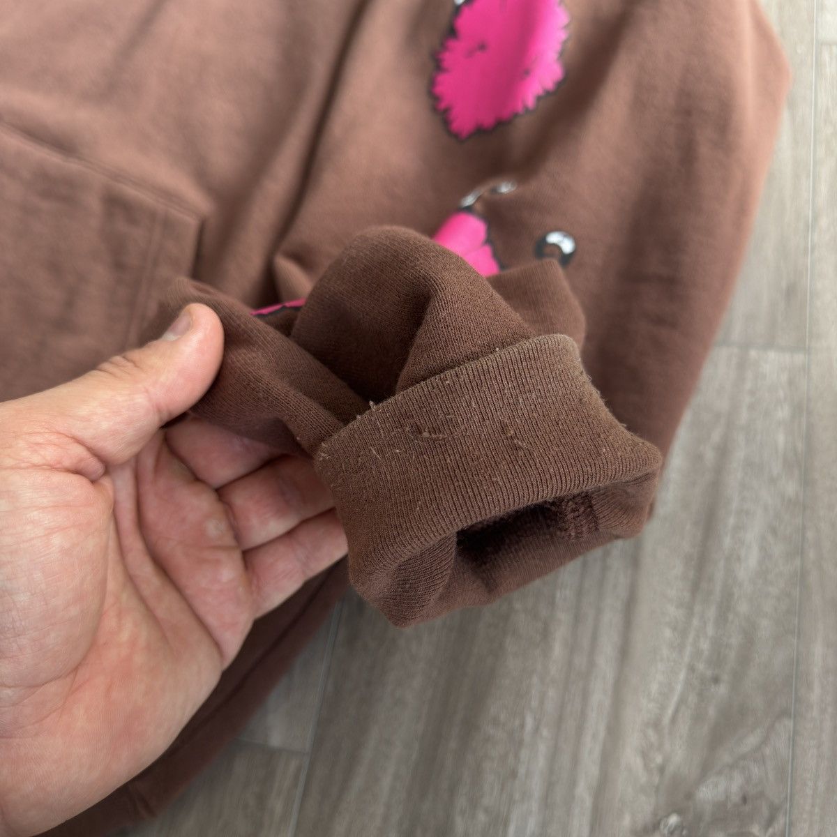 Chrome Hearts Chrome Hearts x Matty Boy Structure Hoodie Brown/Pink Size US L / EU 52-54 / 3 - 14 Thumbnail