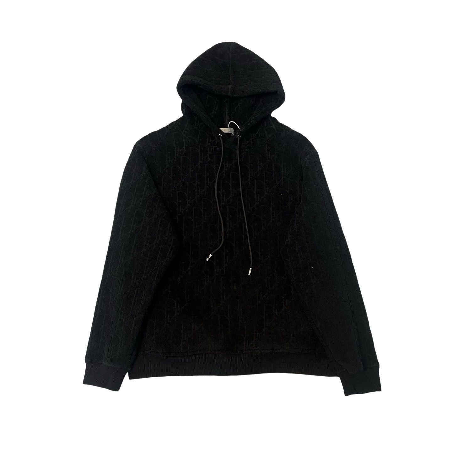 Dior × Hedi Slimane Dior Homme FORGET ME NOT black hoodie (size M