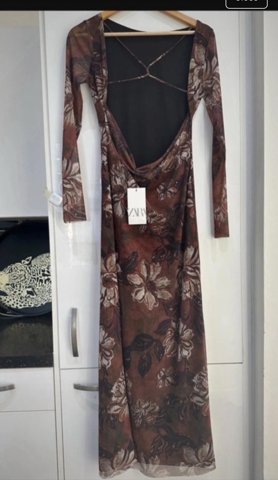 semi sheer chiffon ruffle dress with outer cape Women's Semi-Sheer Chiffon Ruffle Poncho Sleeve Dress Coffee Color Stand  Collar with Outer Cape for Minimalist Everyday (Apricot with Floral  Print,Small) at Amazon Women's Clothing store