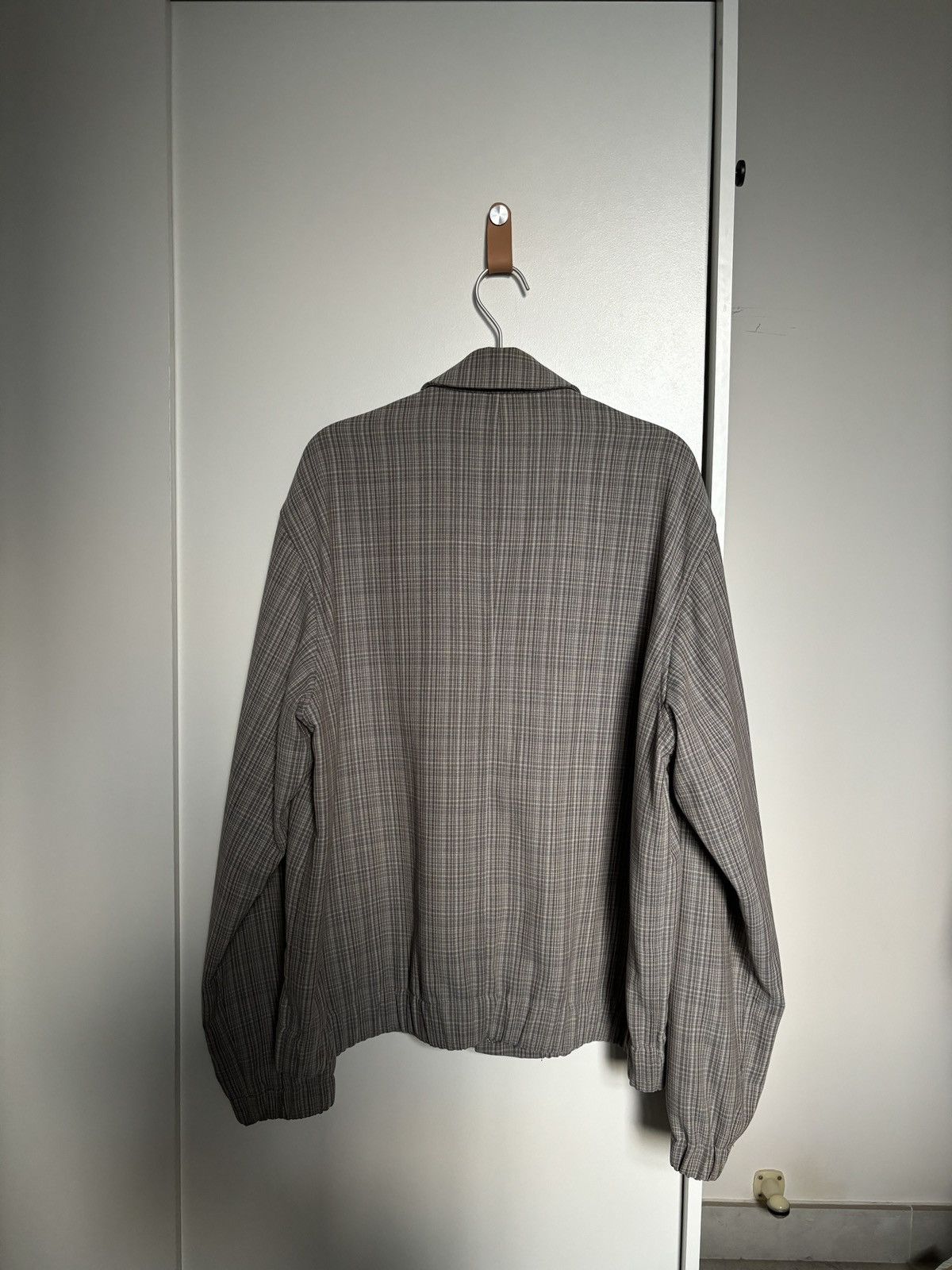 Auralee AURALEE SS20 HARD TWIST WOOL DOUBLE FACE CHECK