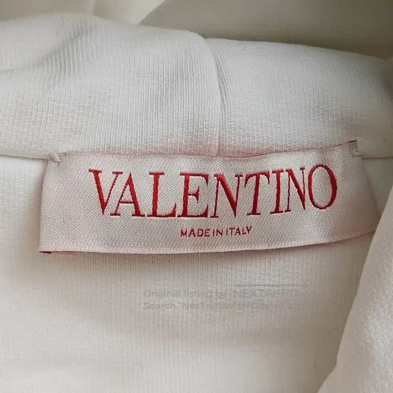 Other Valentino White Cotton Long Sleeve Crop Sweatshirt . Size XXS / US 00 / IT 34 - 7 Thumbnail