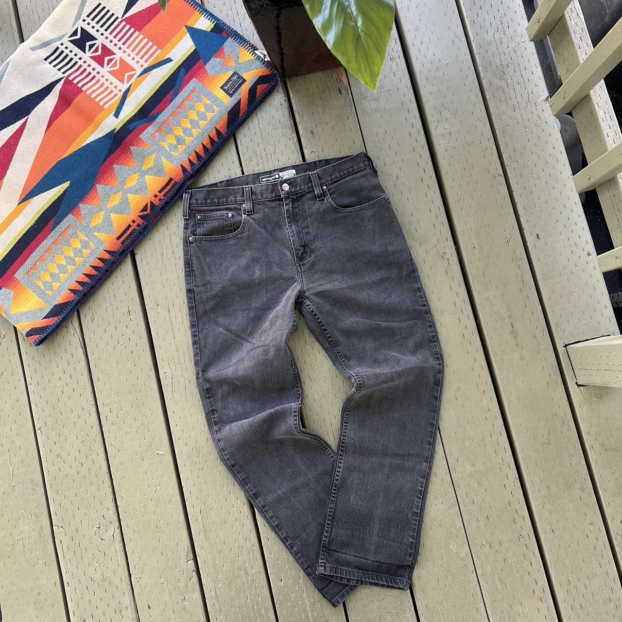Vintage Vintage Carhartt Double Knee Carpenter Jeans Size US 34 / EU 50 - 2 Thumbnail