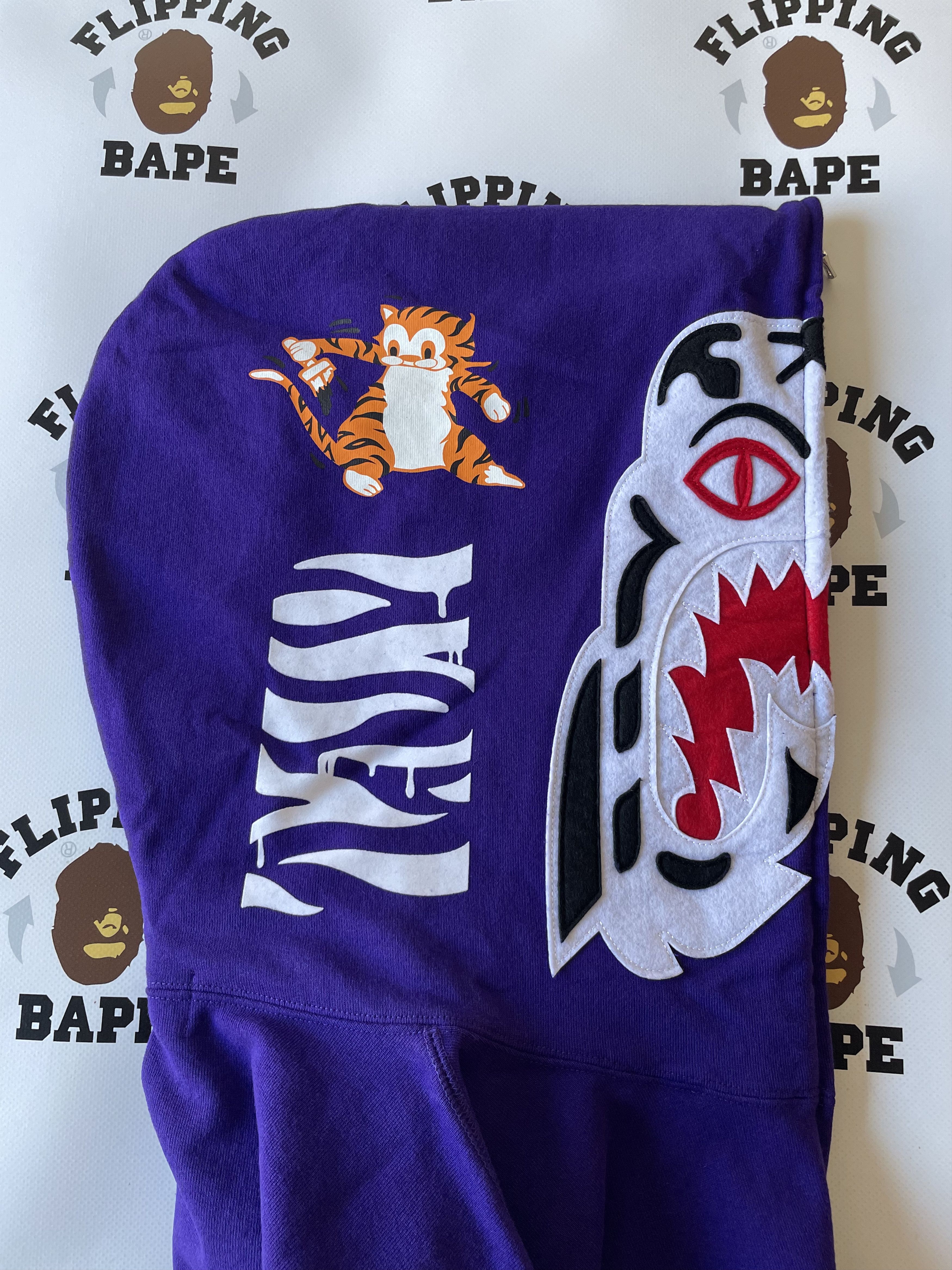 Bape BAPE TIGER FULL ZIP HOODIE SS23 Size US M / EU 48-50 / 2 - 4 Thumbnail