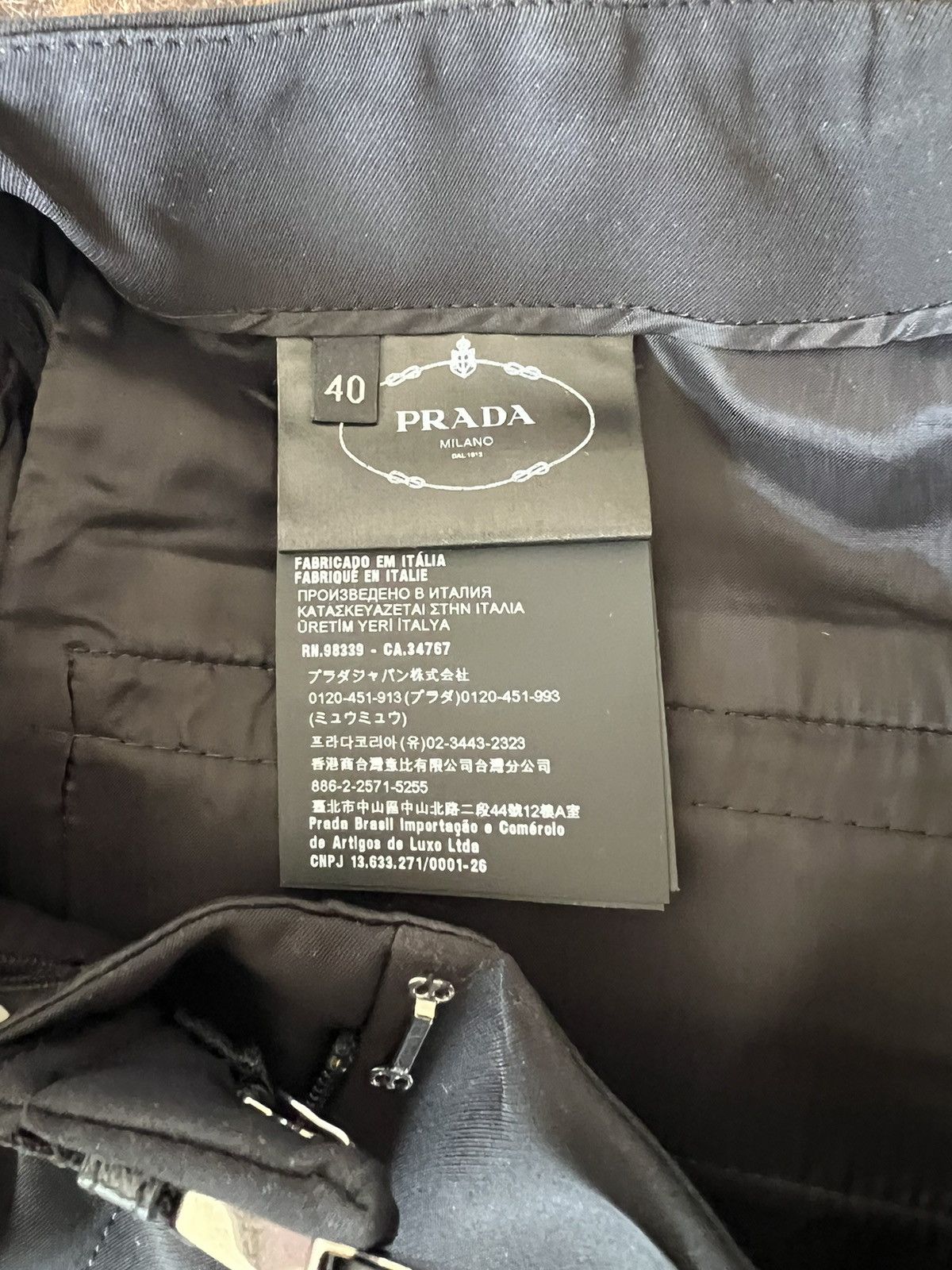 Black Prada Pant w Silver Buckle Belt