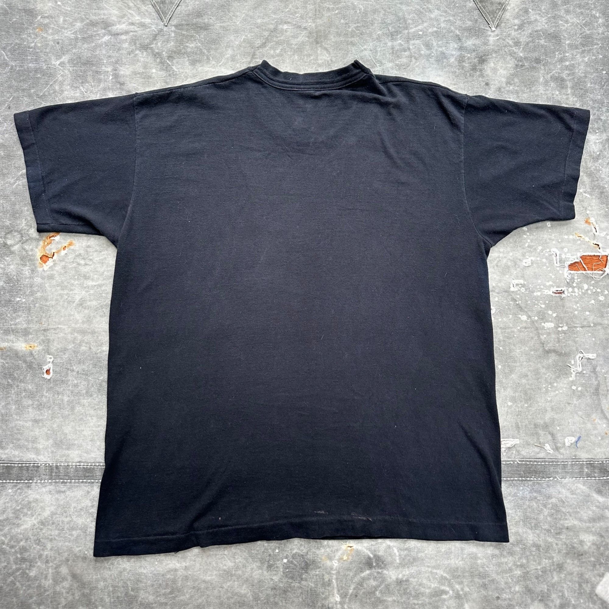 Vintage Vintage 90s Box Logo “What’s Next?” Skate Style Shirt Size US XL / EU 56 / 4 - 4 Thumbnail