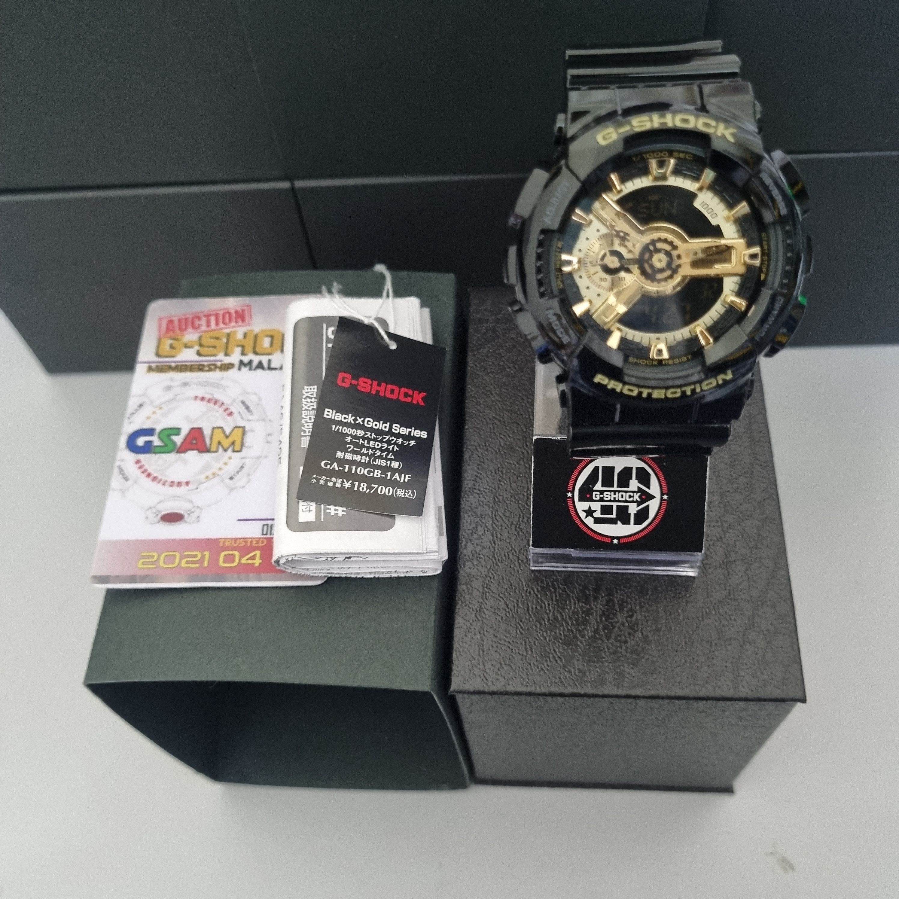 Casio Casio G Shock GA-110GB-1AJF Size ONE SIZE - 3 Thumbnail