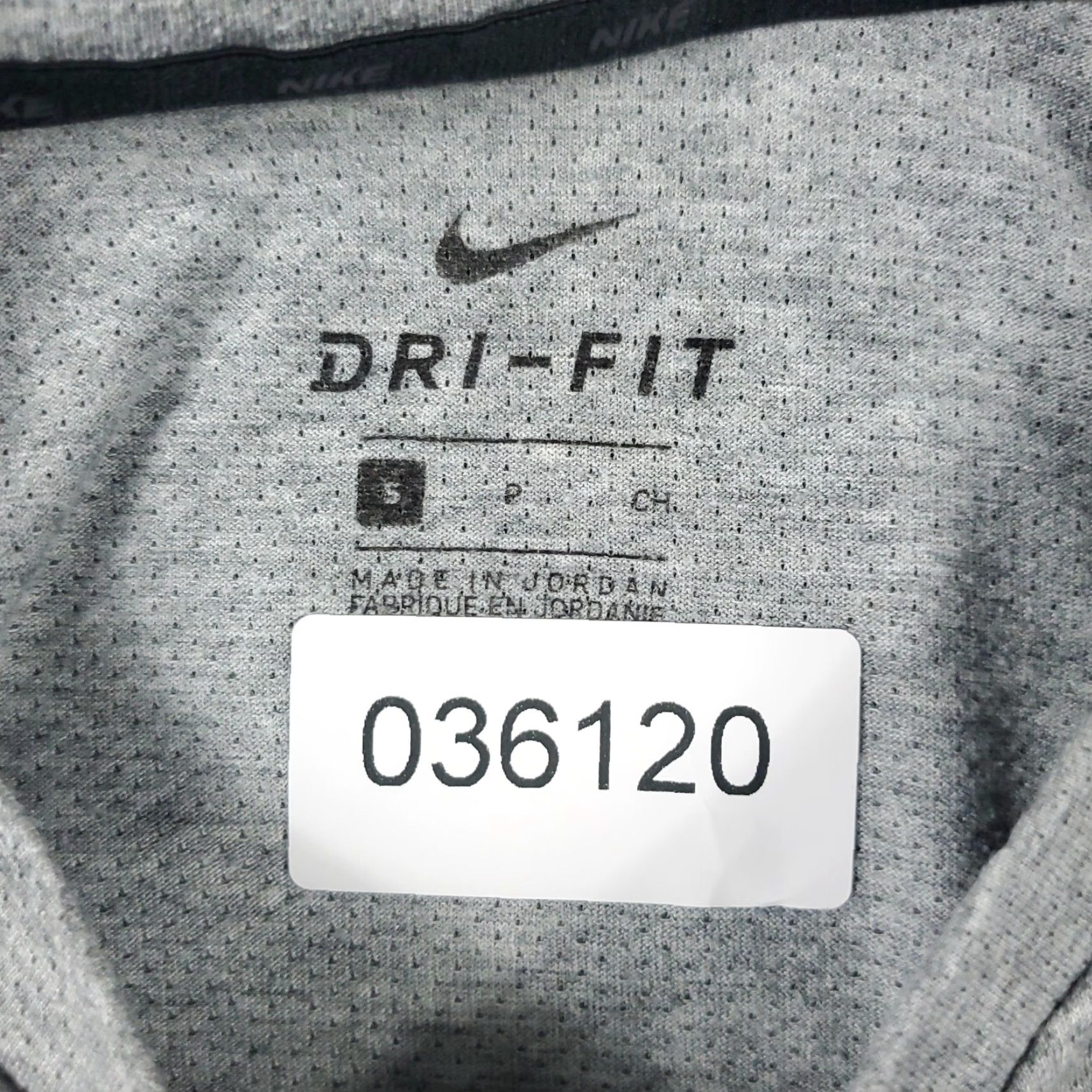 Nike Nike T Shirt Mens Large Gray Active Work Out Short Sleeve Size US L / EU 52-54 / 3 - 7 Thumbnail