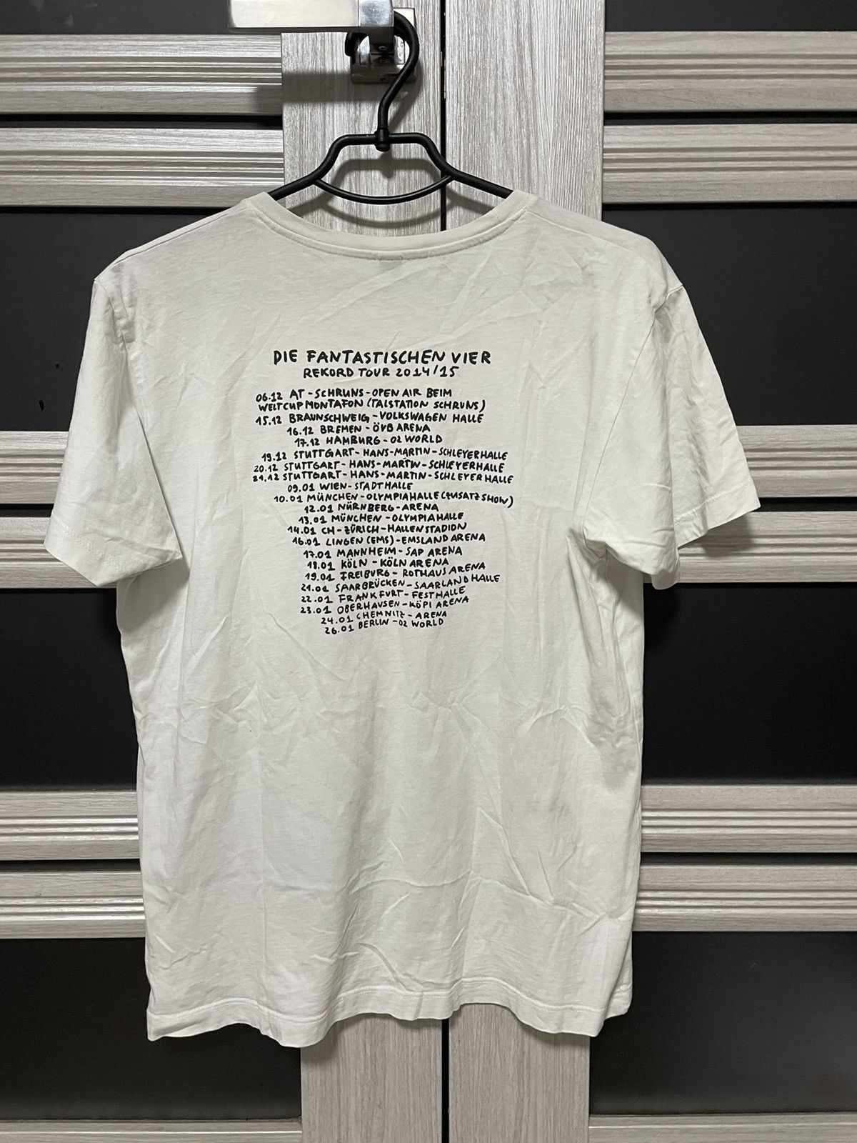 Band Tees × Vintage Rare Die Fantastischen Vier 2014/2015 Tour T Shirt Band Tee Size US M / EU 48-50 / 2 - 2 Thumbnail