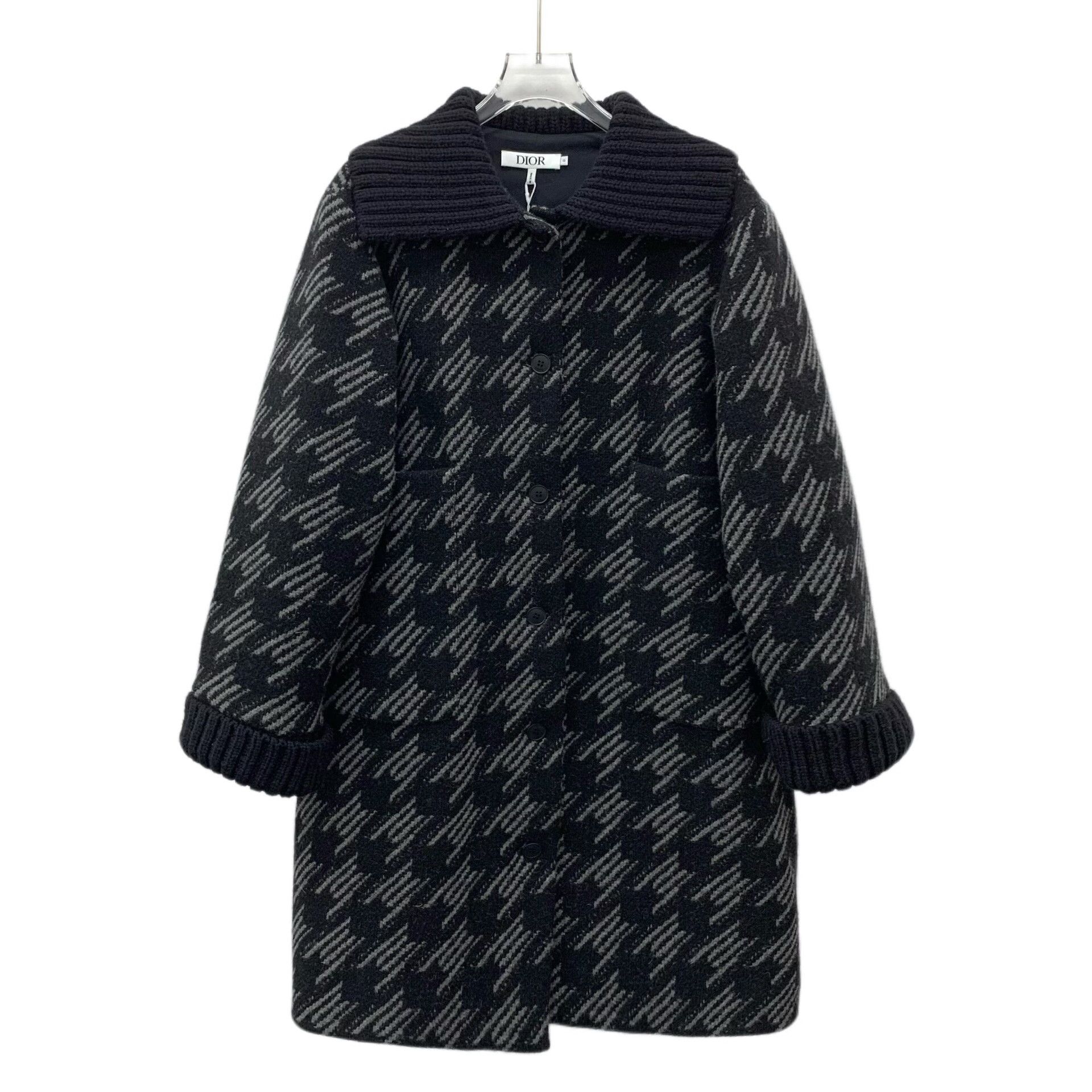 Dior Dior Wool Black Coat 25 Women Size XS / US 0-2 / IT 36-38 - 1 Thumbnail
