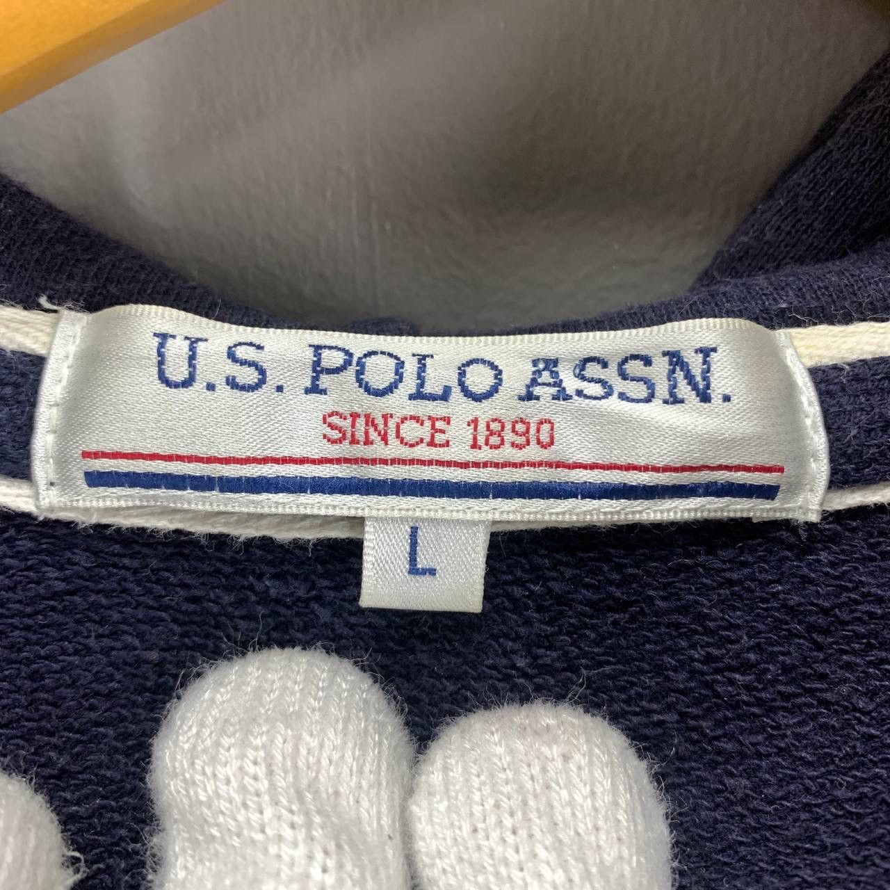 U.S. Polo Assn. USPA Zipper Hoodie #2545/Q Size US M / EU 48-50 / 2 - 6 Thumbnail