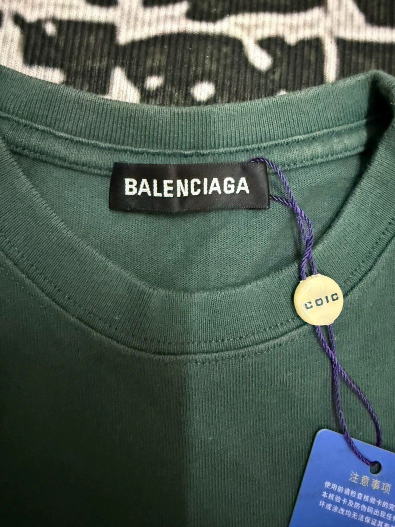 Balenciaga Balenciaga Logo printed short sleeve T-shirt with round ne Size US S / EU 44-46 / 1 - 3 Thumbnail