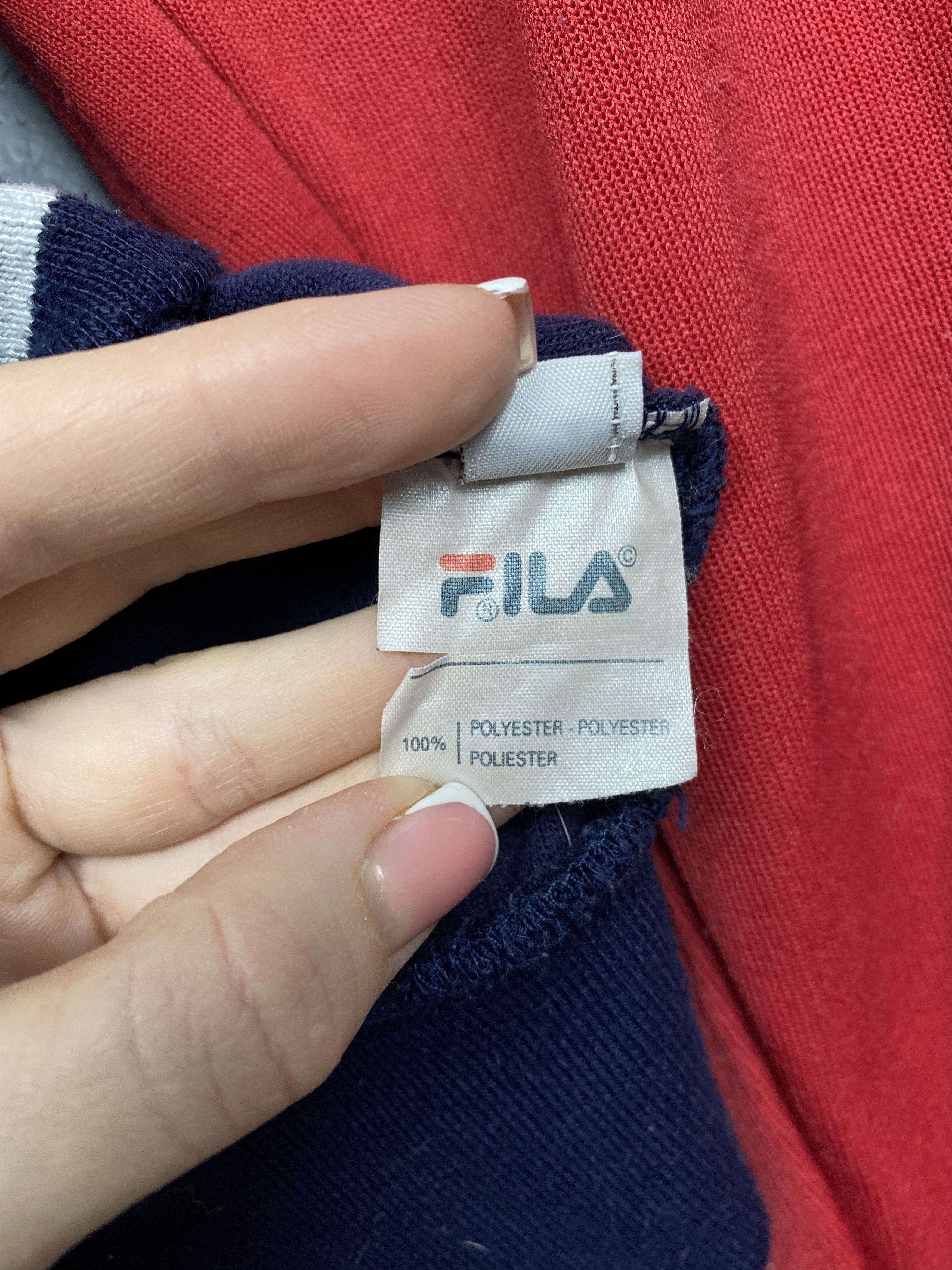Fila Fila 90s Vintage Mens Track Top Jacket Size US L / EU 52-54 / 3 - 7 Thumbnail