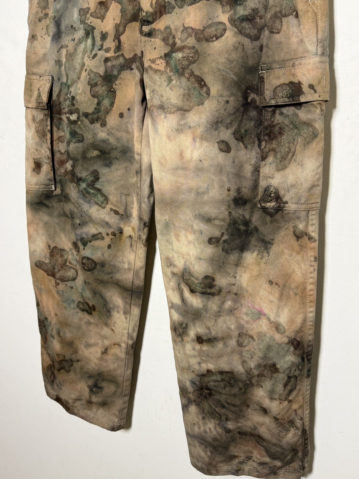 Polo Ralph Lauren ralph lauren tie dye cargo camo multipocket army pants Size US 31 - 4 Thumbnail