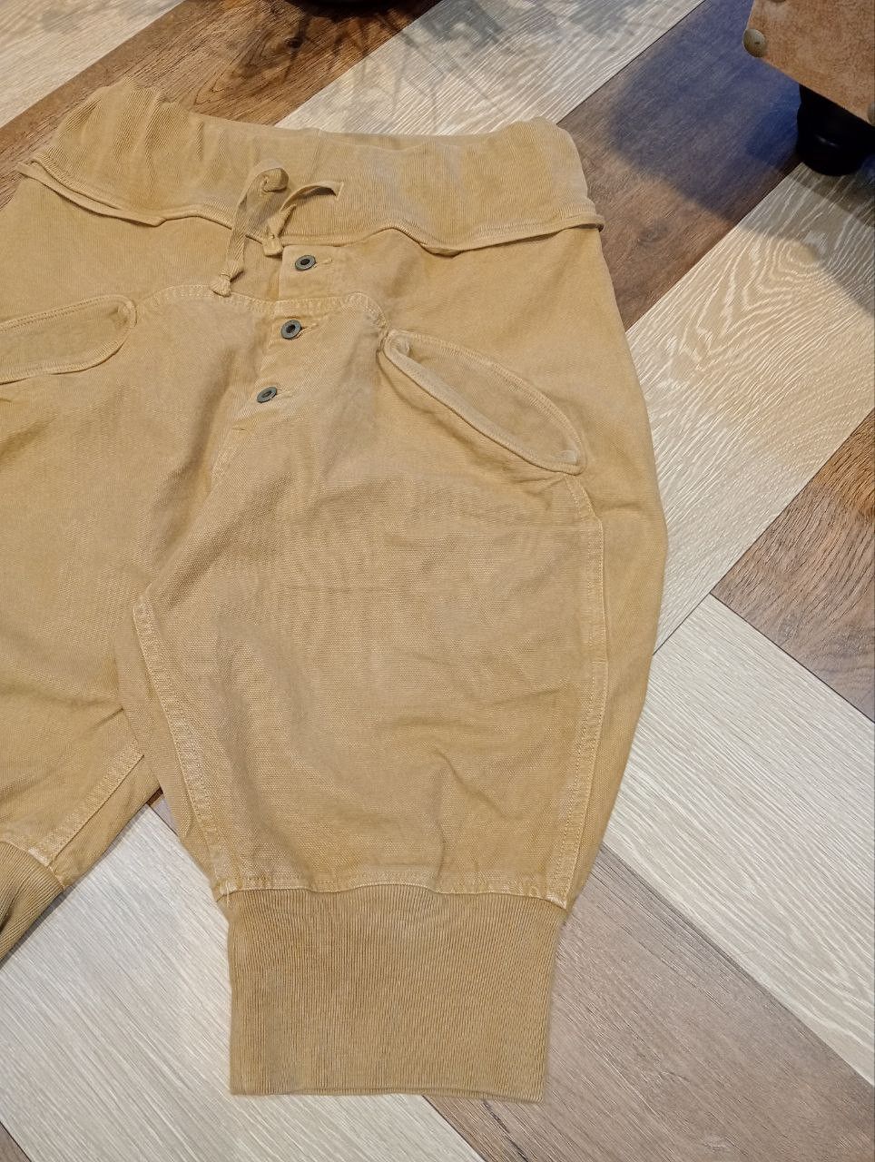 Kapital KAPITAL LIGHT CANVAS SAROUEL NOUVELLE PANTS IN KHAKI Size US 31 - 3 Thumbnail