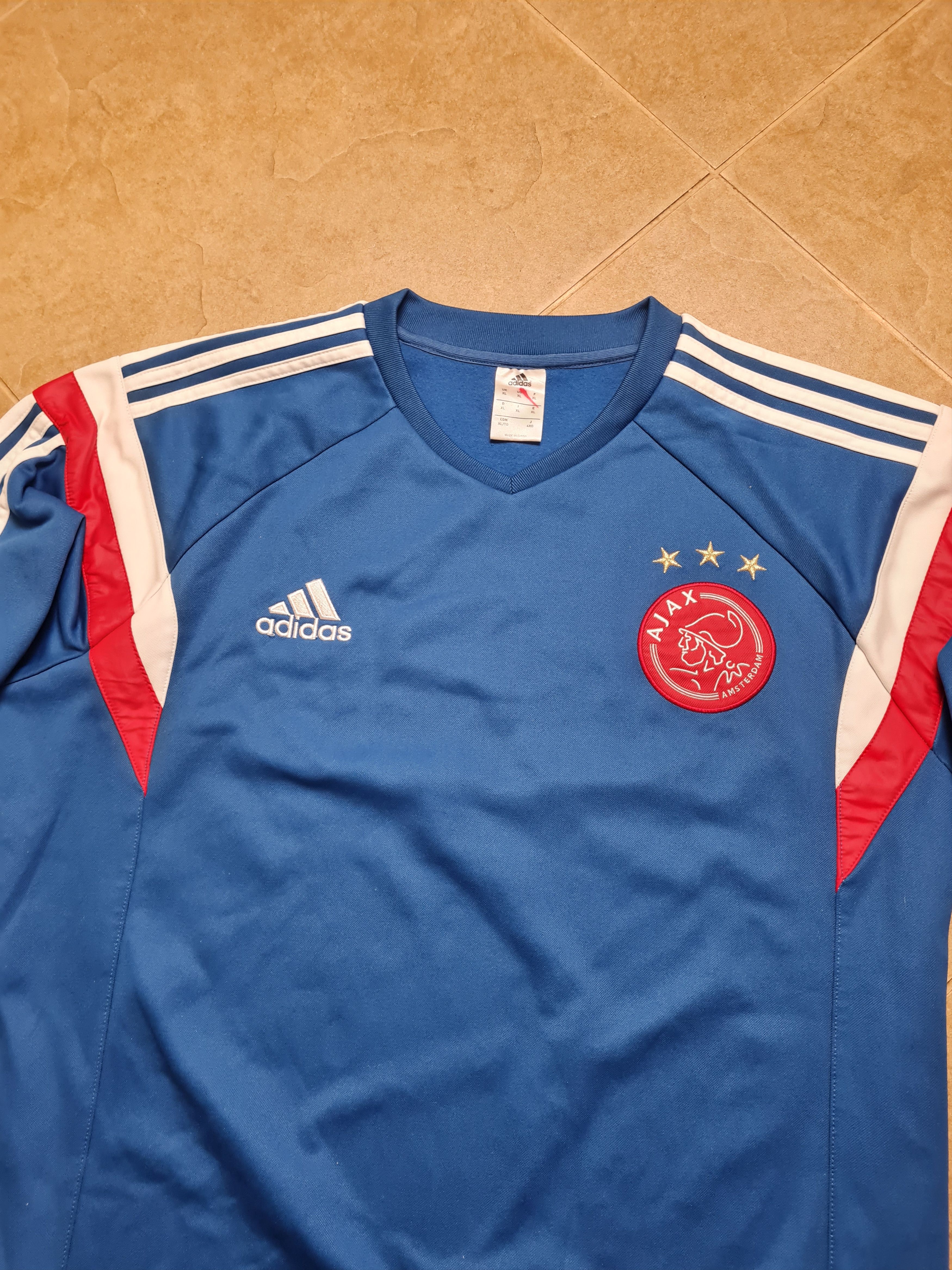 Adidas FC AJAX AMSTERDAM 2014/2015 SOCCER FOOTBALL SHIRT JERSEY Size US XL / EU 56 / 4 - 13 Thumbnail