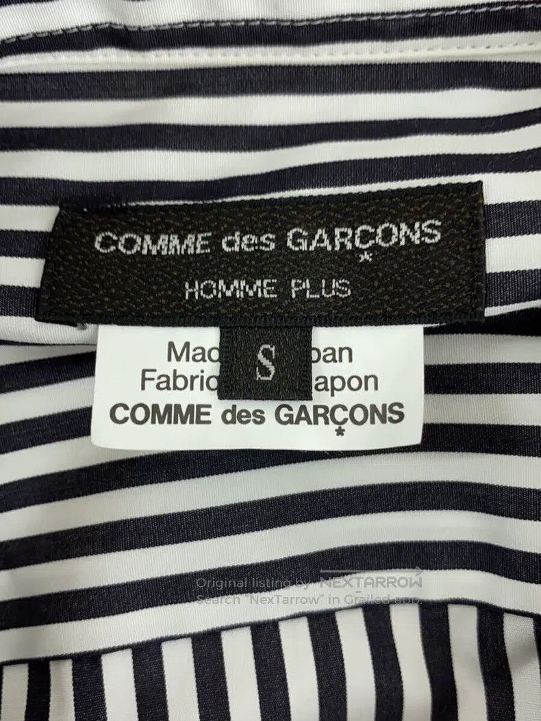 Comme des Garcons Comme Des Garcons Black and White Retro Striped Bow Tie Sh Size US S / EU 44-46 / 1 - 3 Thumbnail