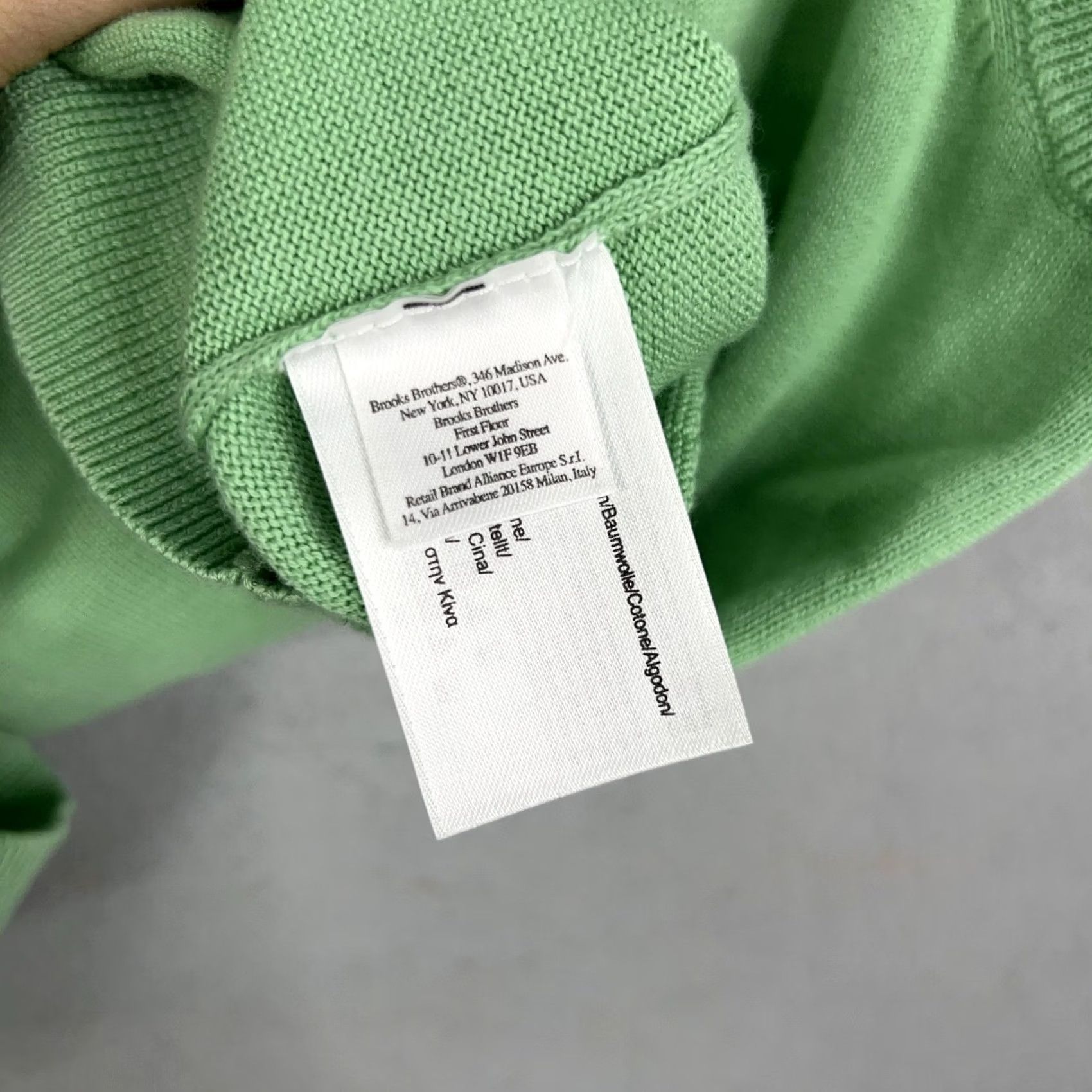 Brooks Brothers Brooks Brothers Sweater Mens M Green Vest Mint Supima Preppy Golf Dad Size US M / EU 48-50 / 2 - 5 Thumbnail